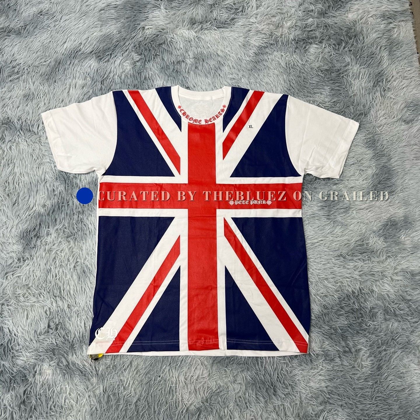 Chrome Hearts Chrome Hearts London Flag Union Jack Pete Punk