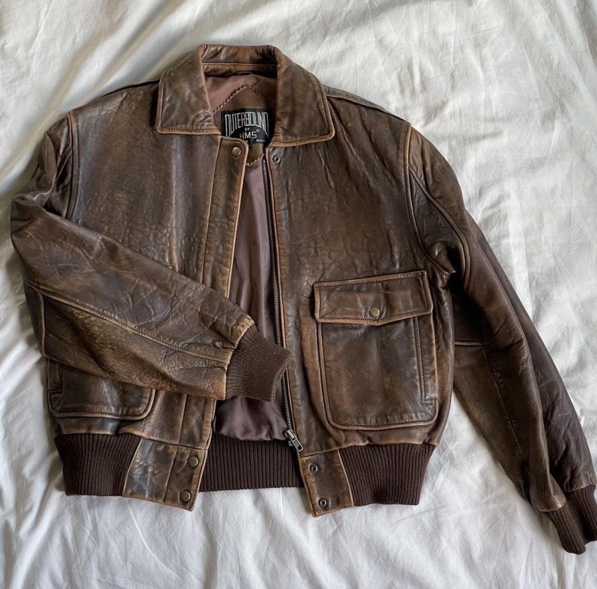 Vintage Classic bomber style jacket circa 1980s. Unisex. Size US M / EU 48-50 / 2 - 1 Thumbnail