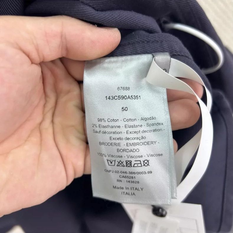 Dior Dior Pure cotton washed shirt jacket Size US M / EU 48-50 / 2 - 4 Thumbnail