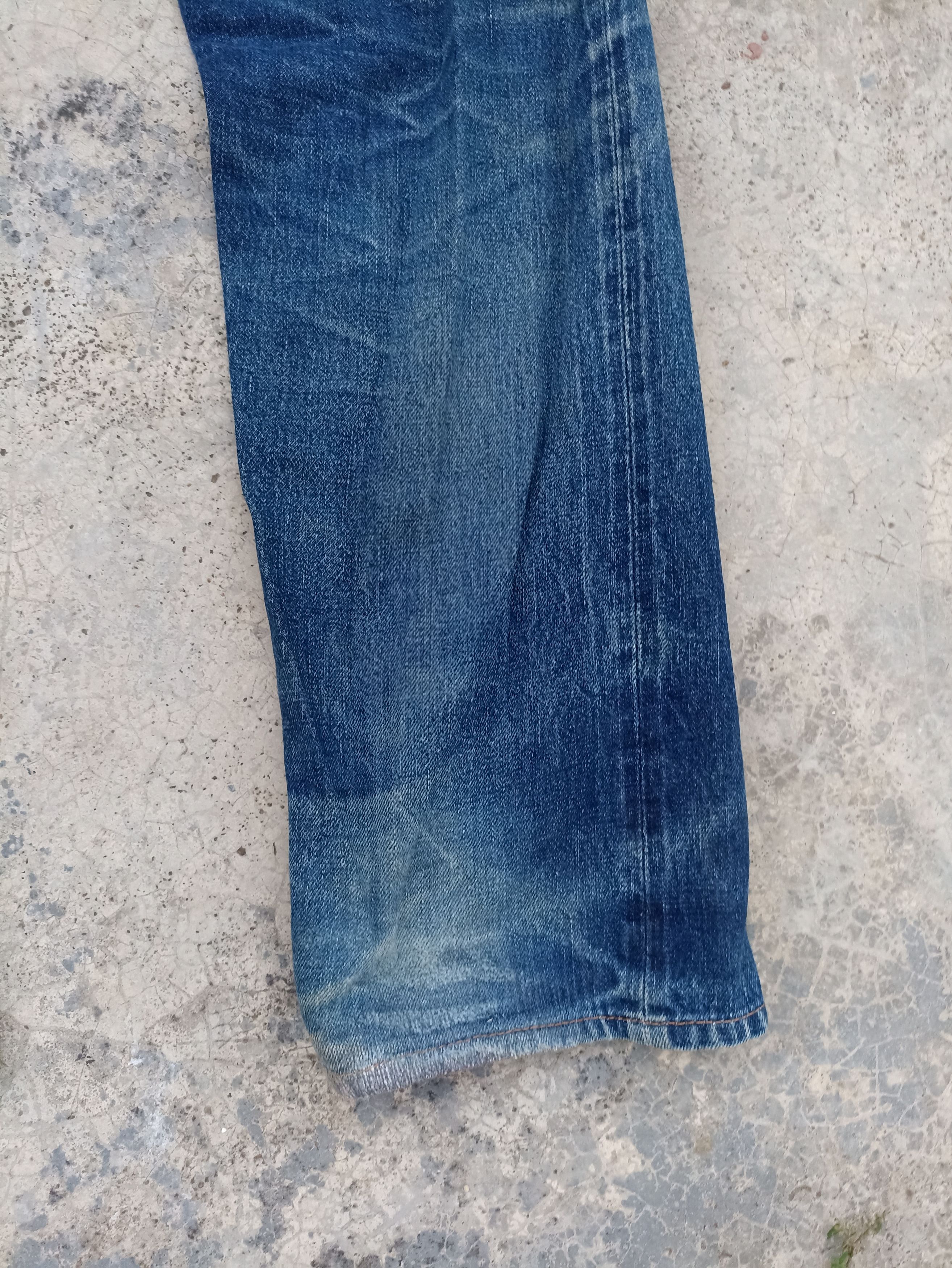 Denime Vintage Denime Jeans Distressed Mud washed Faded jeans Japan Size US 30 / EU 46 - 11 Thumbnail