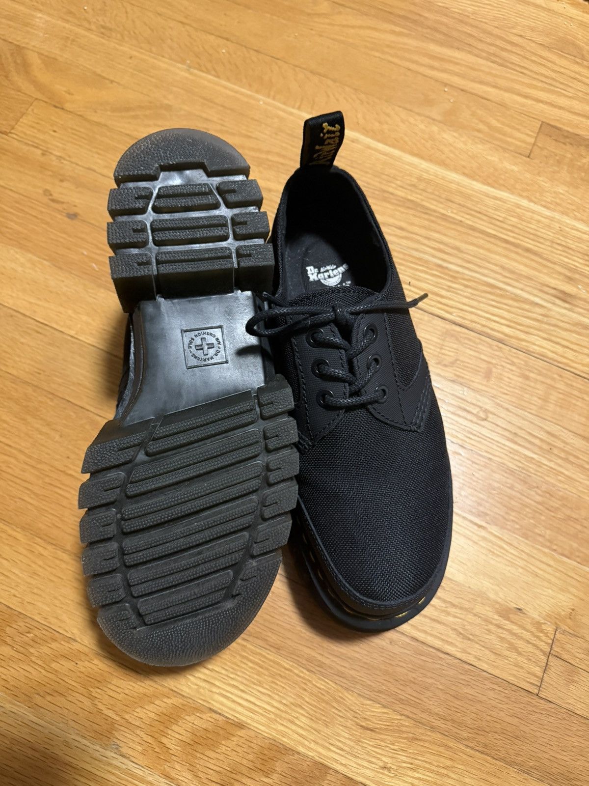 Dr. Martens Dr. Martens Audrick Poly & Leather Platform Shoes Size US 9 / IT 39 - 2 Thumbnail