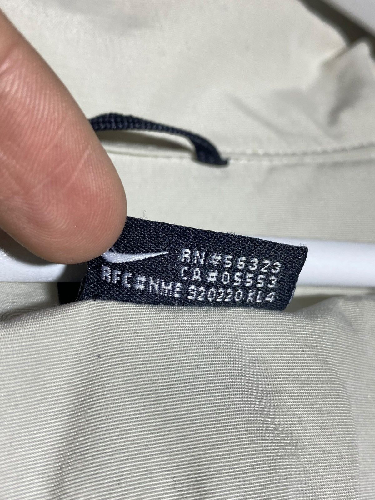 Nike 🔥 VINTAGE 00S NIKE TIGER WOODS FULL ZIP NYLON JACKET 🔥 Size US L / EU 52-54 / 3 - 18 Thumbnail