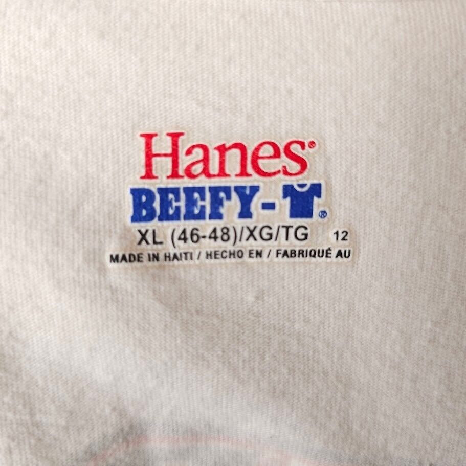 Hanes Super Run Car Show T Shirt Mens Size XL Cream 2013 Las Vegas Size US XL / EU 56 / 4 - 6 Thumbnail