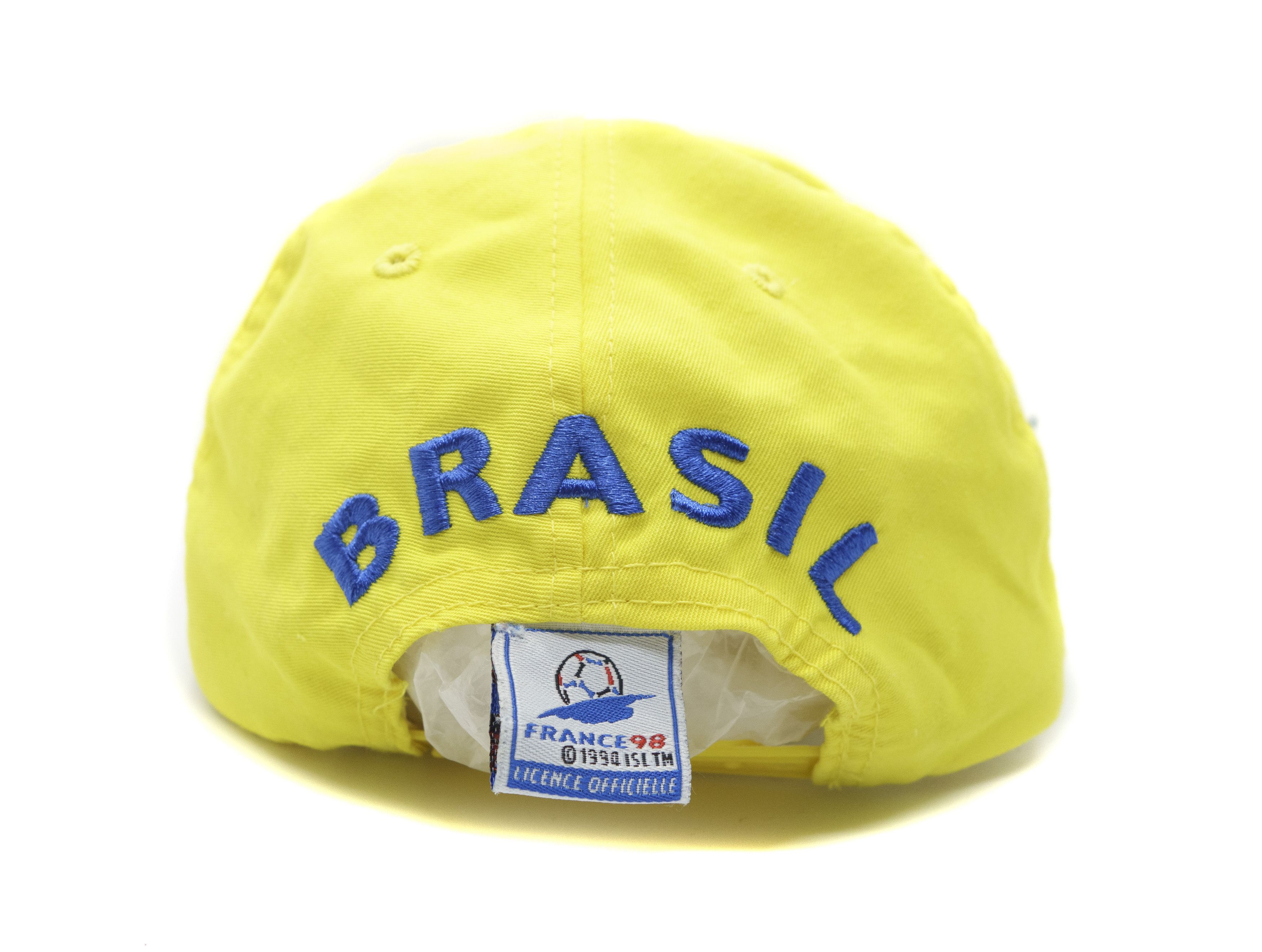 Vintage 1998 France Brasil Logo Cap Size ONE SIZE - 4 Thumbnail