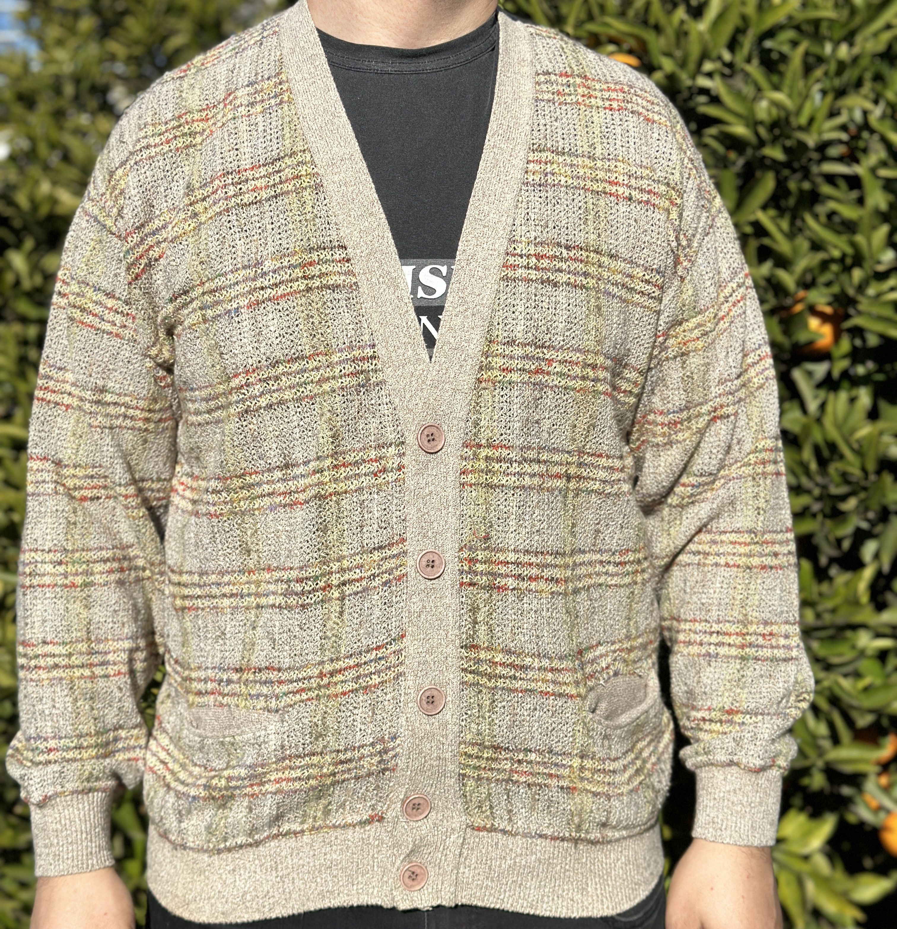 Missoni 1989 Missoni Cardigan 3DKnit Pullover Retro Jeresy Size 48 M Size US M / EU 48-50 / 2 - 1 Thumbnail