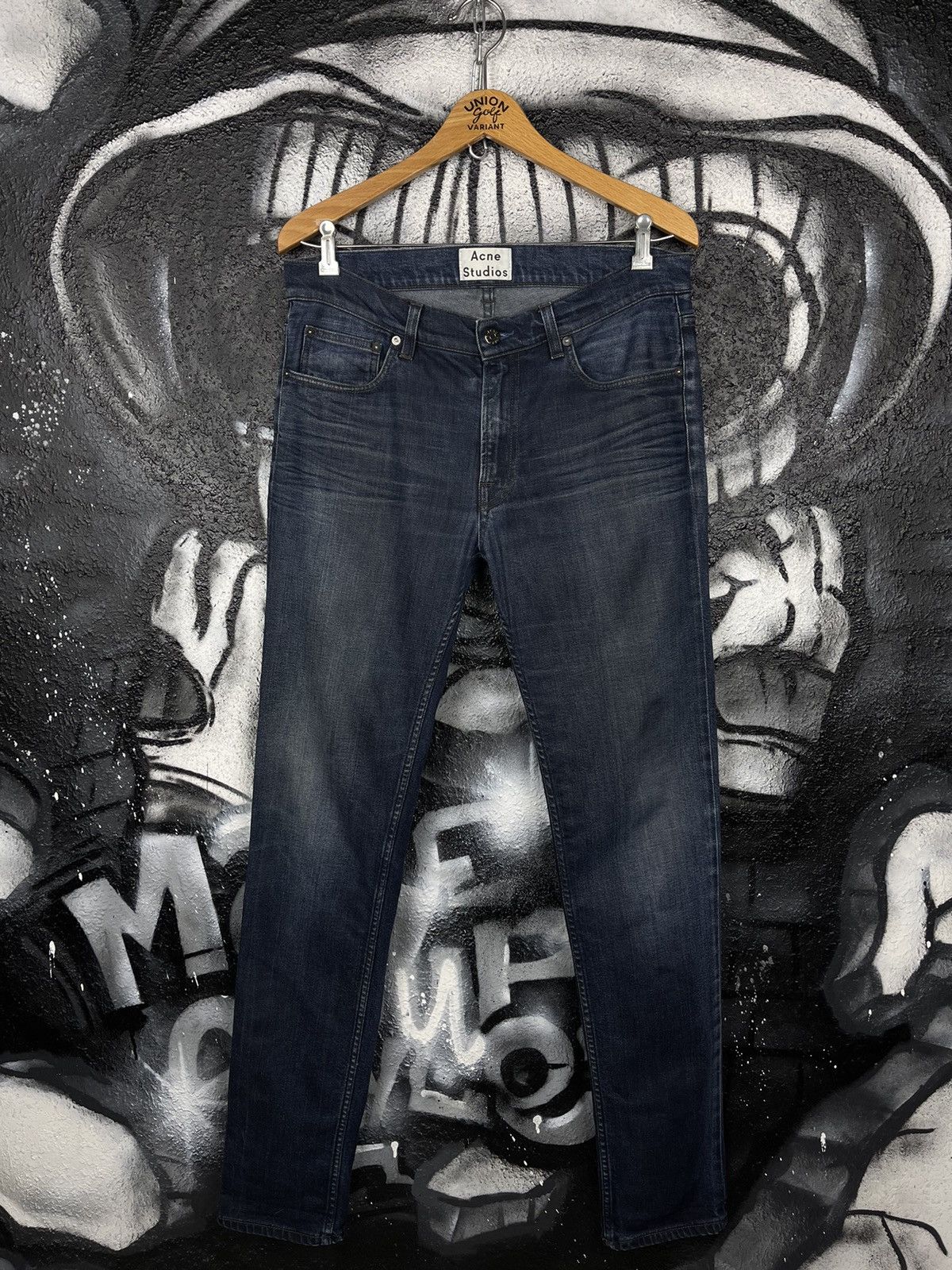 Acne Studios Acne Studios Ace Oreo Denim Jeans Men’s Size W33 L34 Size US 32 / EU 48 - 3 Thumbnail