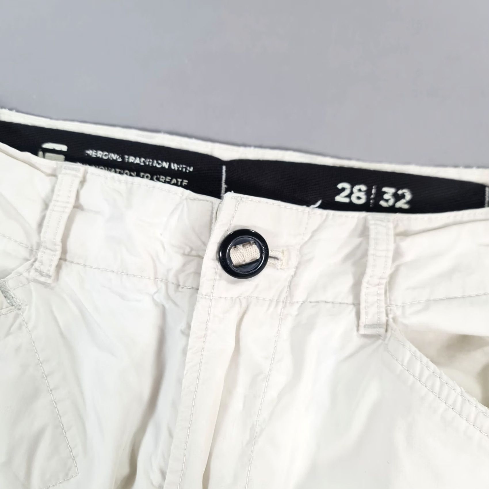G-Star G Star Mens Cargo Pants Beige W28 L27 3D Tapered Ripstop Utility Paratrooper Size US 28 / EU 44 - 3 Thumbnail