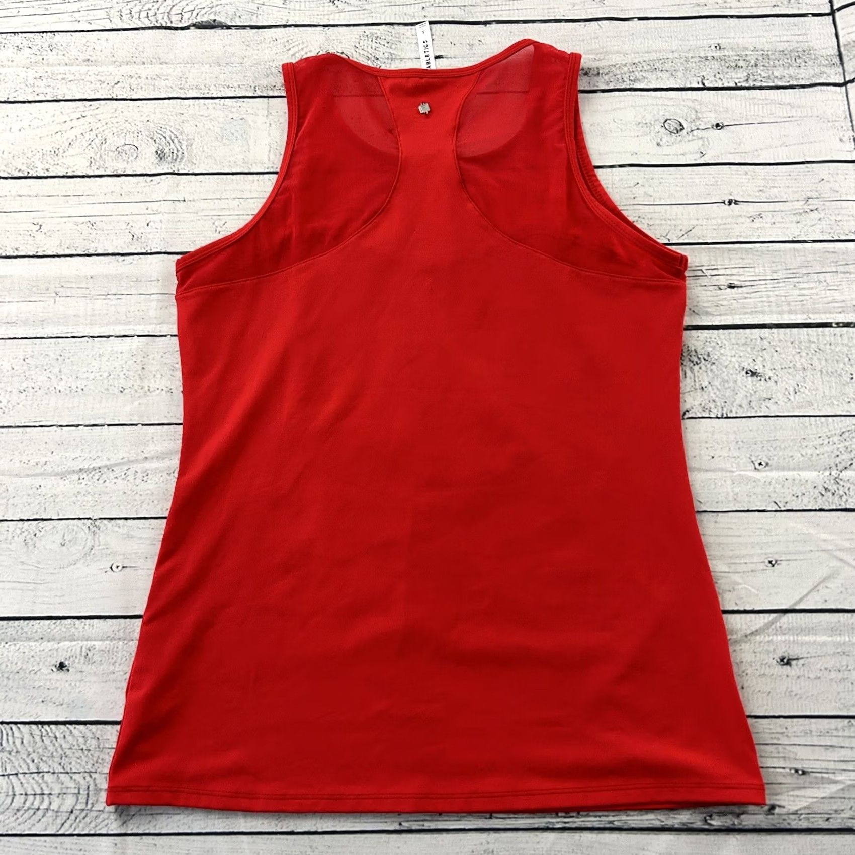 Fabletics Fabletics Sleeveless Tank Top Women's Small Red Yoga Athletic Tank Shirt Sleeveless Scoop Neck Activewear Women S Red Fabletics Size S / US 4 / IT 40 - 5 Thumbnail