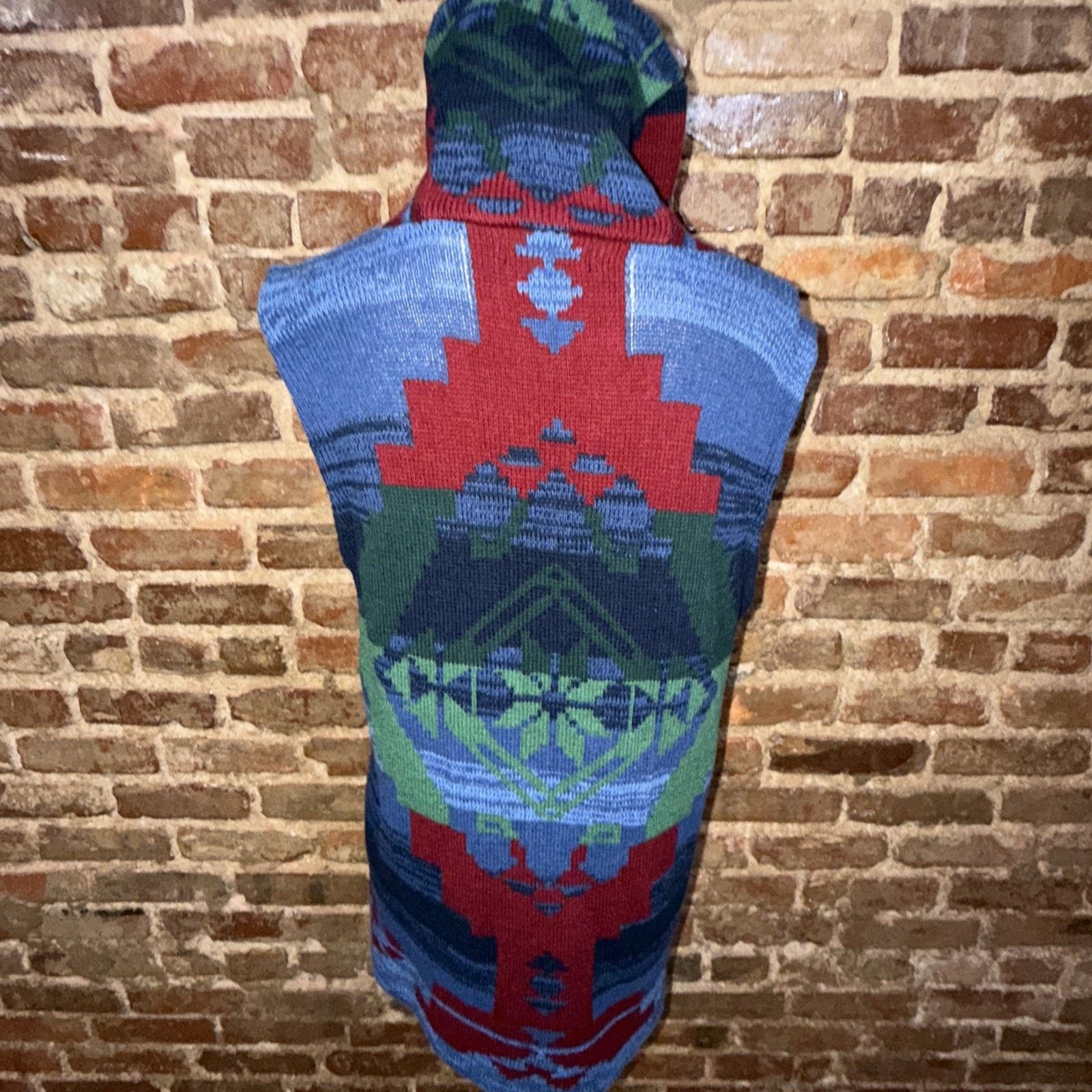 Chaps Chaps Tight Knit Cardigan Sweater Vest Women L Southwestern Size L / US 10 / IT 46 - 4 Thumbnail