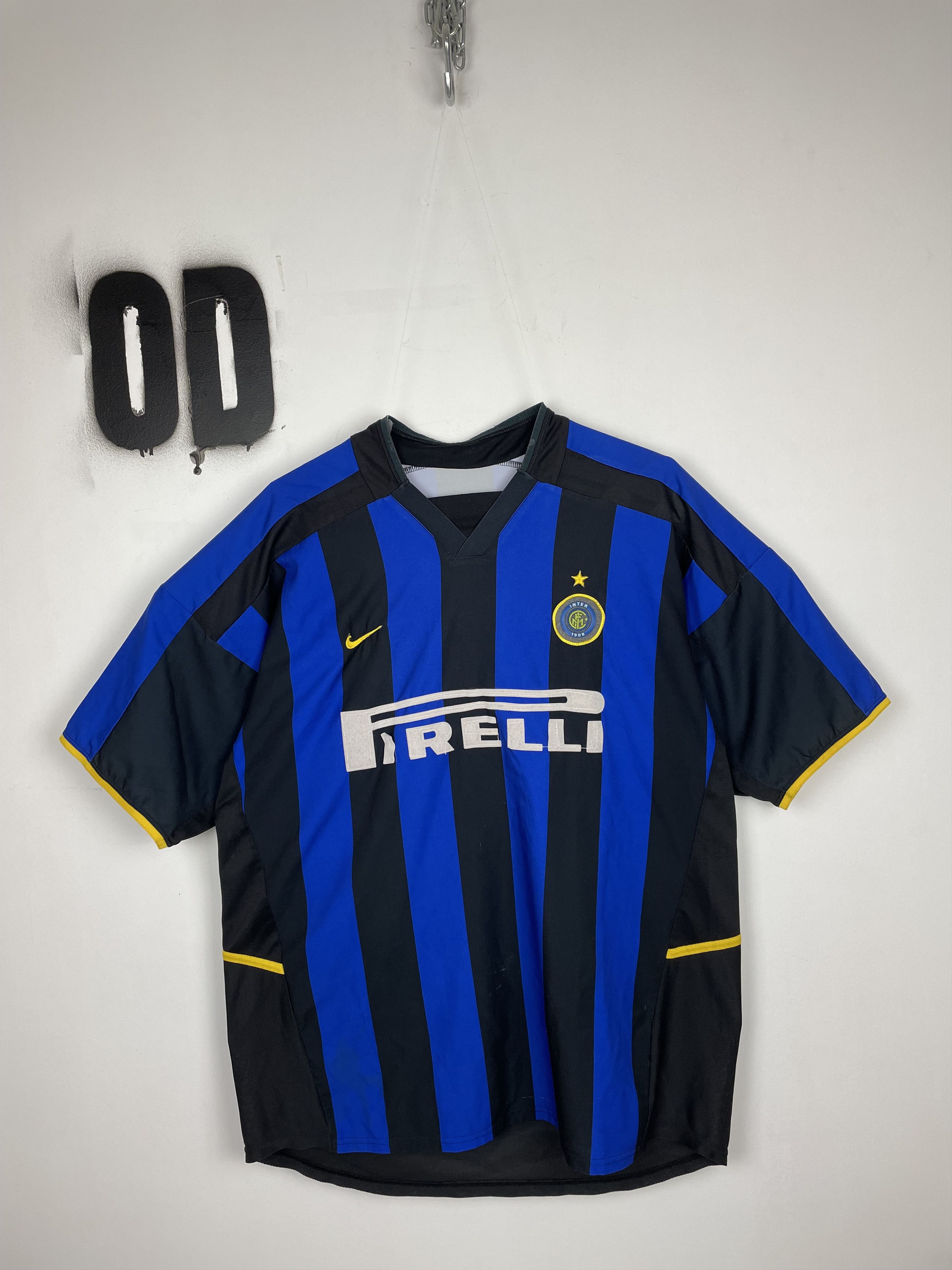 Nike Vintage NIKE 2003-04 Inter Milan Football Jersey Size