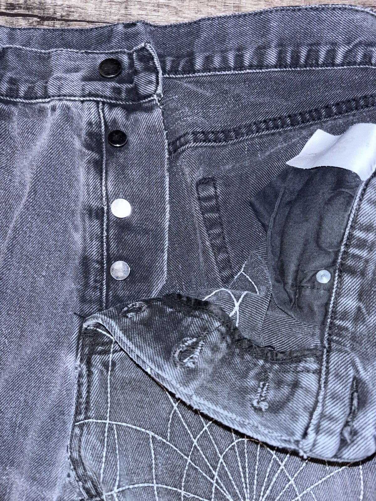 MNML MNML Spider Web denim Size 38 Size US 38 / EU 54 - 3 Thumbnail