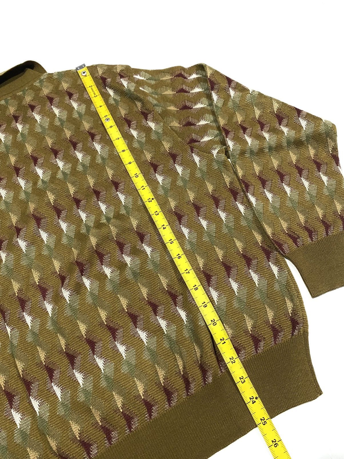 Missoni Missoni Italy Pattern Button Knit Size US L / EU 52-54 / 3 - 5 Thumbnail