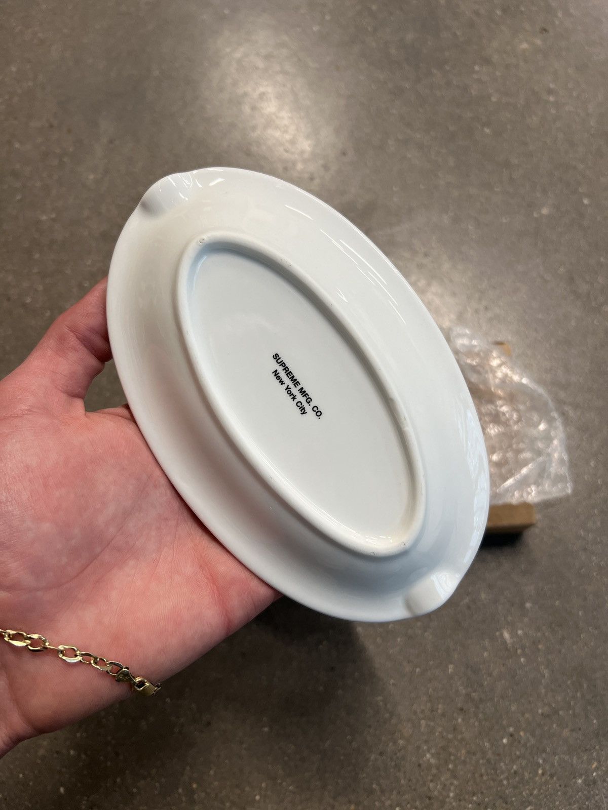 Supreme Supreme Chicken Dinner Plate Ashtray | Grailed