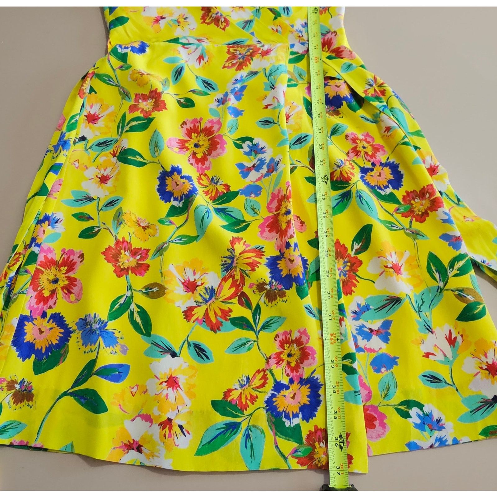 Kate Spade Kate Spade Floral Summer Silk Wrap Cathleen Dress 2 XS Size XS / US 0-2 / IT 36-38 - 9 Thumbnail
