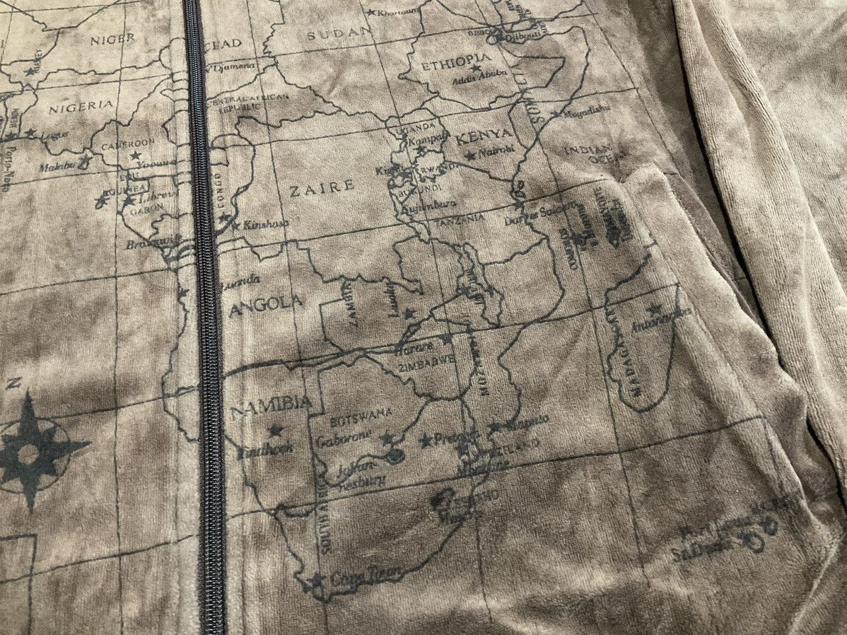 If Six Was Nine × JACKROSE × Japanese Brand 🔥Y2K Archived Jackrose Velvet Jacket Africa Map Size US L / EU 52-54 / 3 - 6 Thumbnail