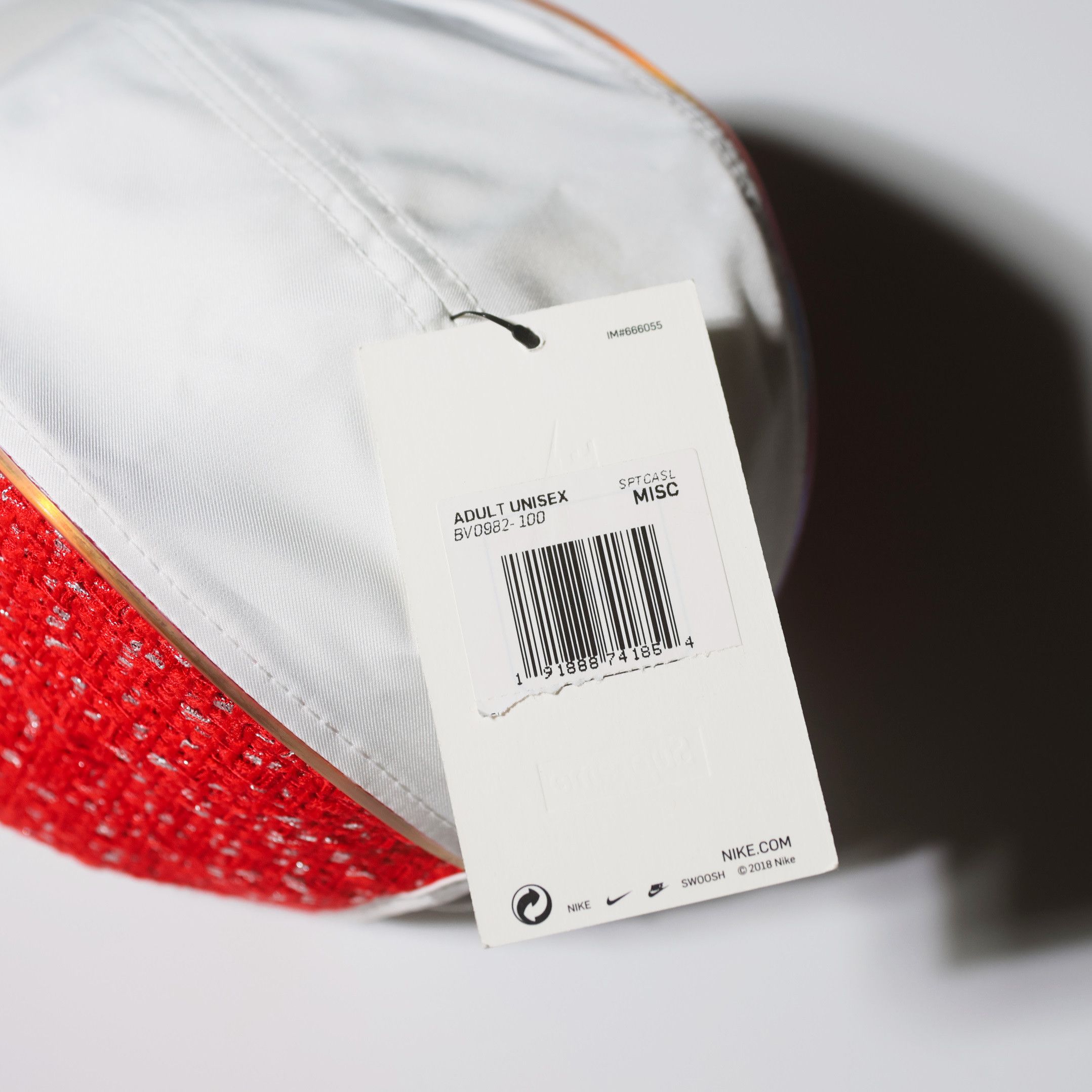 Nike × Supreme SUPREME X NIKE BOUCLE RUNNING HAT Size ONE SIZE - 6 Thumbnail