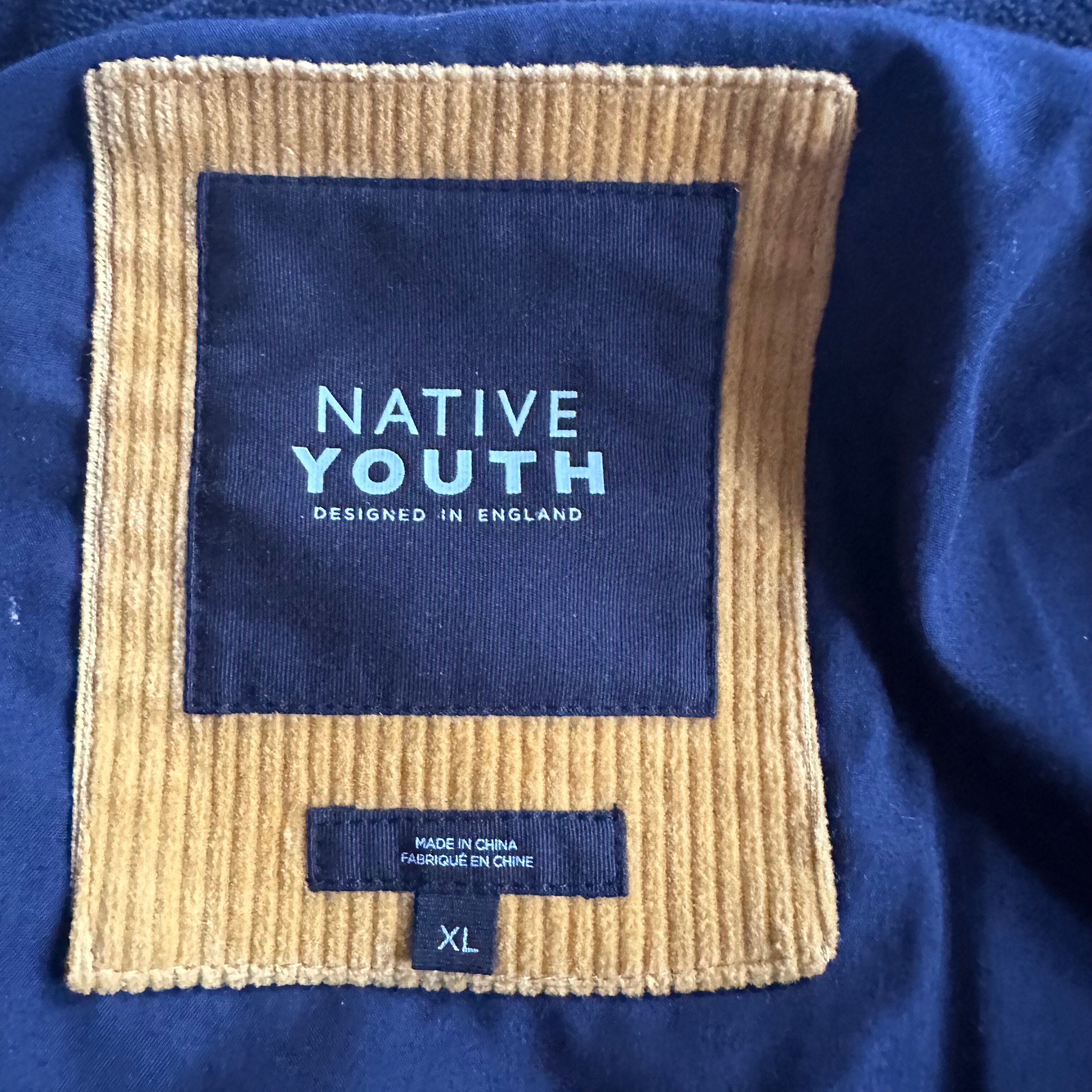Native Youth NATIVE YOUTH Yellow Pathfinder Corduroy Puffer Jacket Size US XL / EU 56 / 4 - 4 Thumbnail