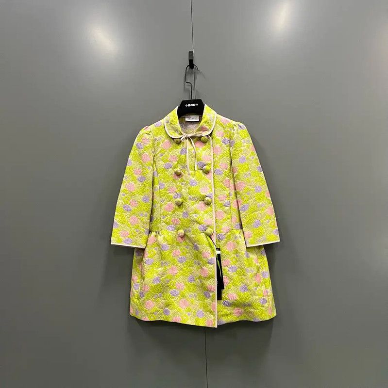 Valentino Valentino Green Cotton Jacket for Women 0089 Size ONE SIZE - 1 Thumbnail