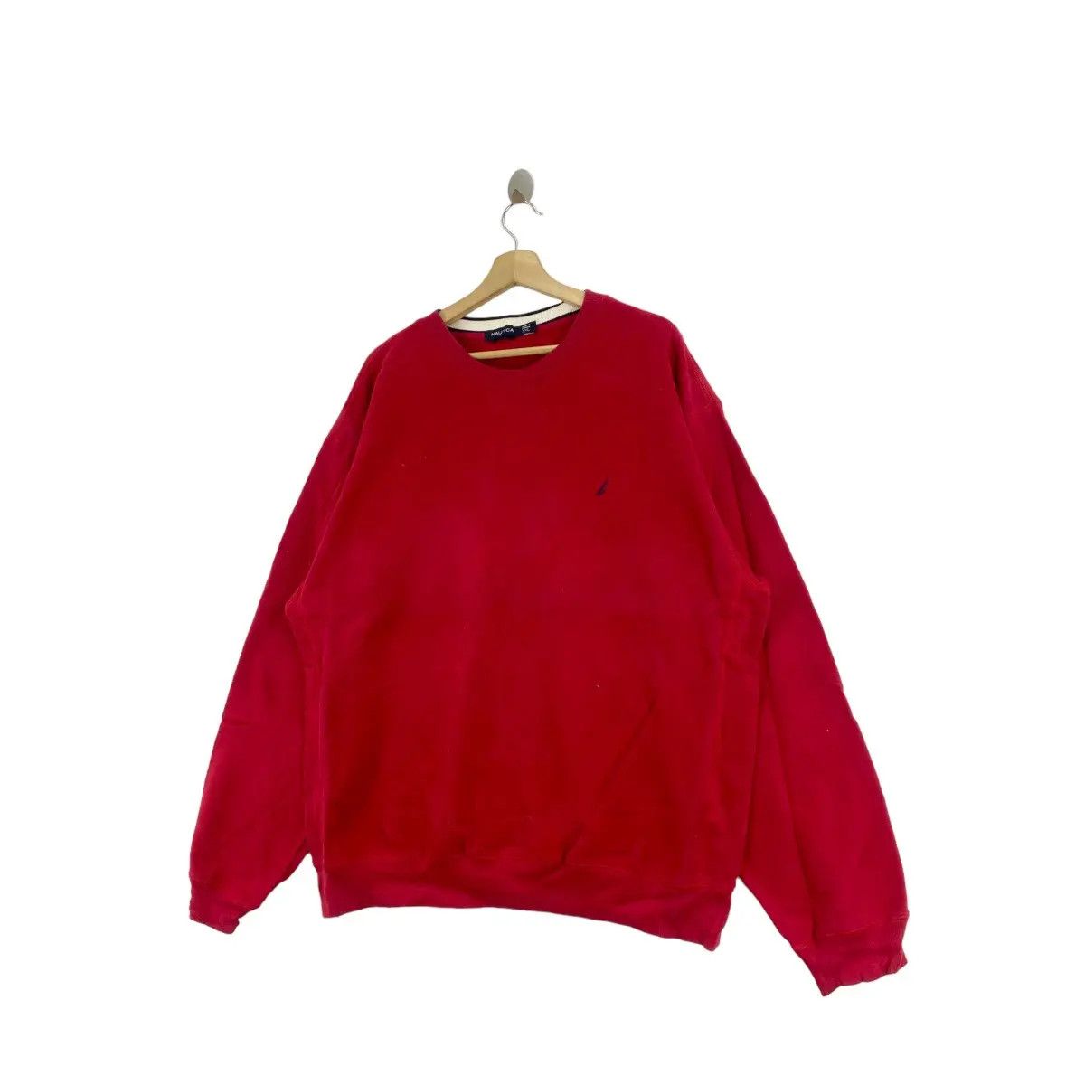 Nautica Vintage 90’ NAUTICA Sailing Gear Embroidered Sweatshirt Red Size US XXL / EU 58 / 5 - 2 Thumbnail