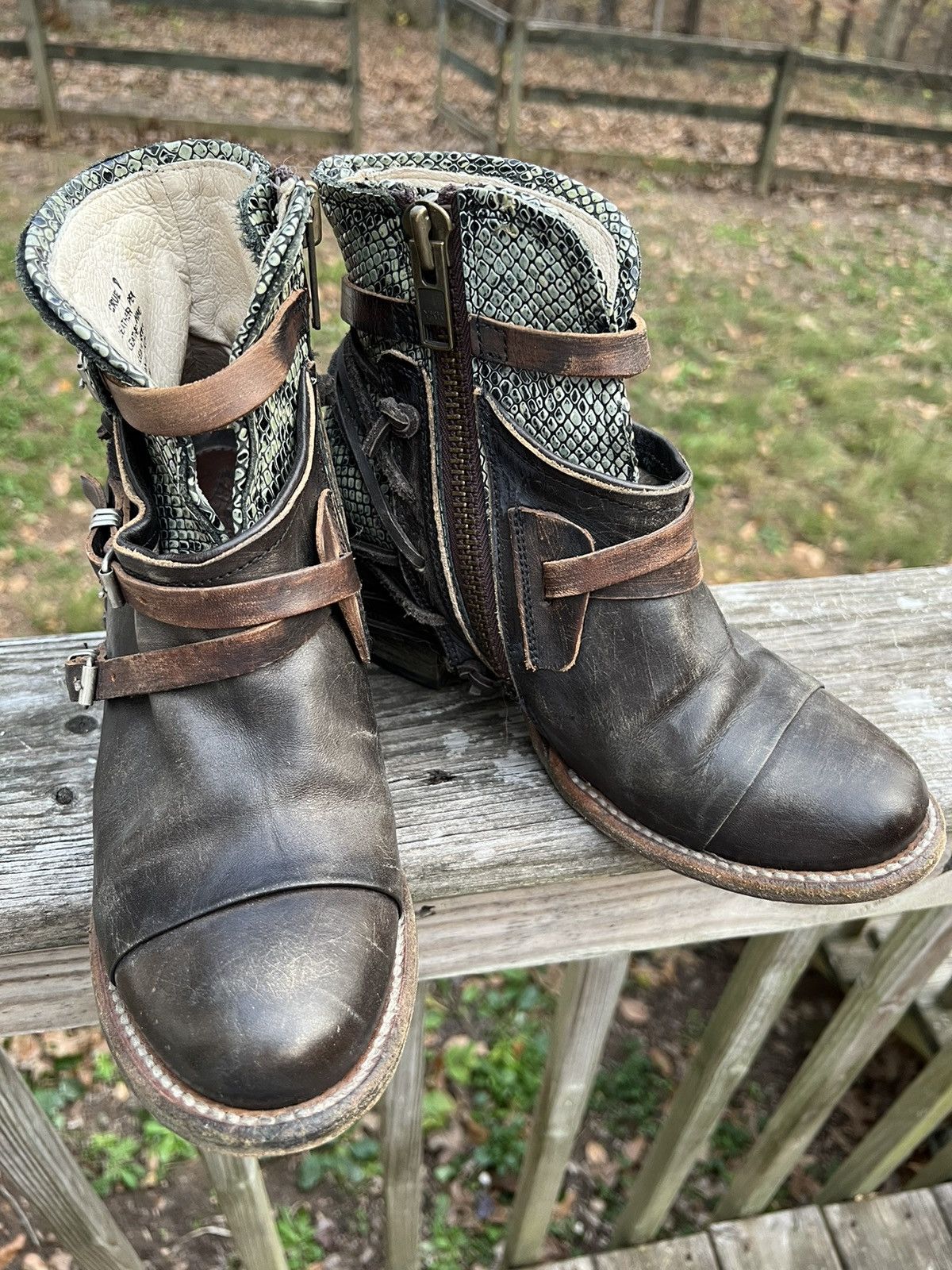 FREEBIRD Crue Booties Size US 8 / IT 38 - 3 Thumbnail