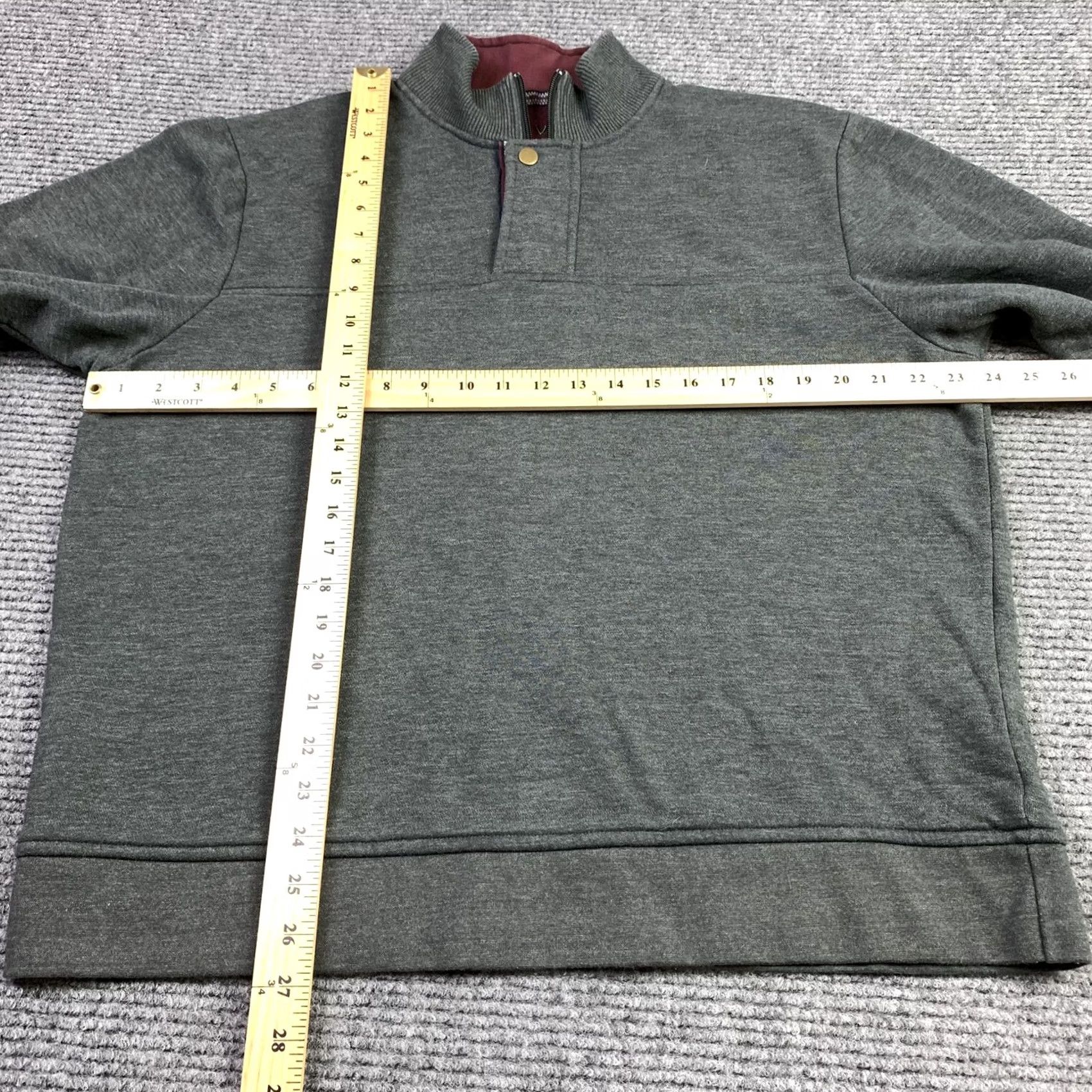 Orvis Orvis Sweatshirt Jacket Mens Size Large 1/4 Zip Gray Knit Embroidered Logo Pullover Classic Fit All Seasons Activewear Size US L / EU 52-54 / 3 - 4 Thumbnail