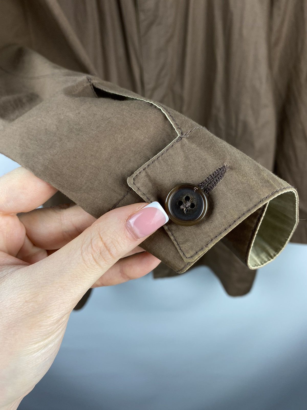 Ermenegildo Zegna Ermenegildo Zegna reversible trench coat leather details Size US L / EU 52-54 / 3 - 6 Thumbnail