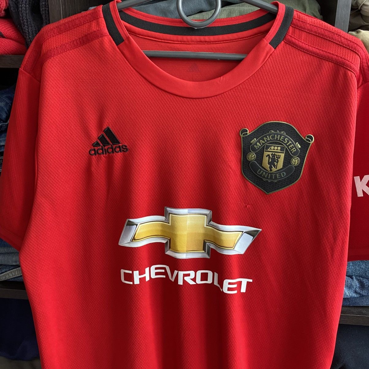 Adidas Mens Adidas Manchester United Chevrolet Logo soccer jersey Size US L / EU 52-54 / 3 - 2 Thumbnail