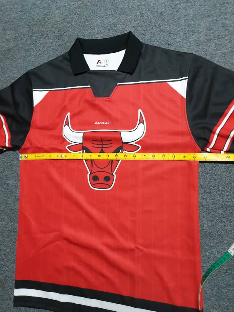 Japanese Brand Chicago bulls amigo 280 gsm jersey Size US M / EU 48-50 / 2 - 4 Thumbnail