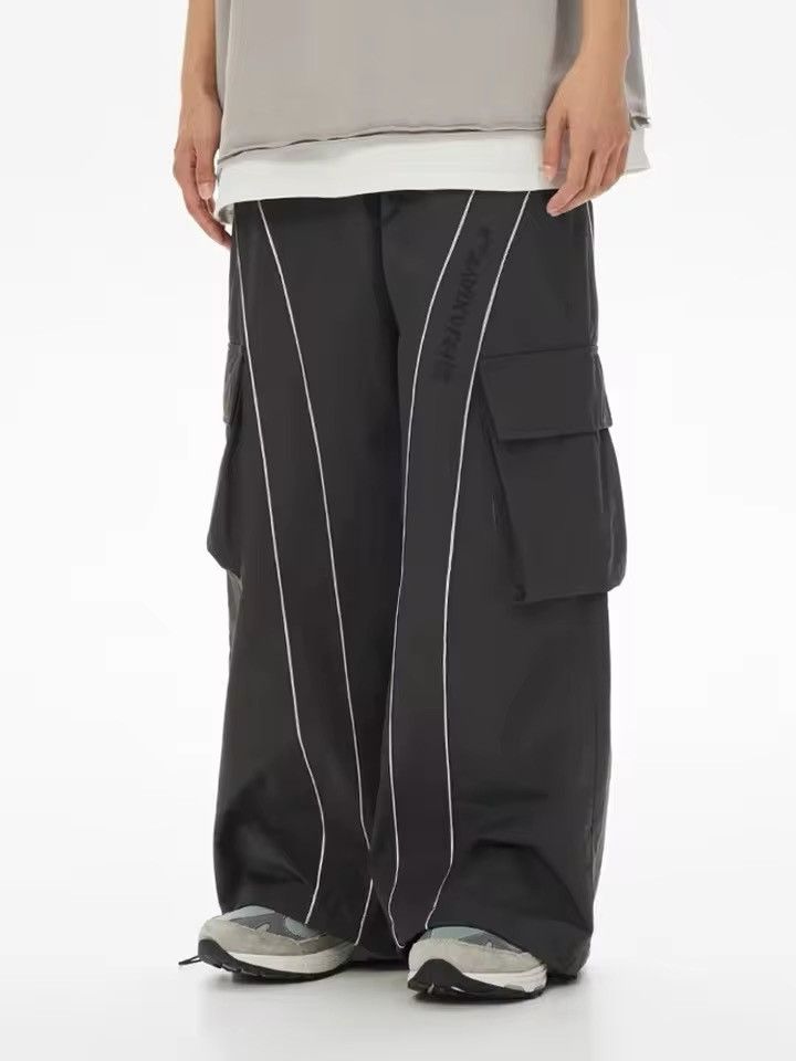 Vintage Baggy Cargo Casual Sweatpants Size US 29 - 3 Thumbnail