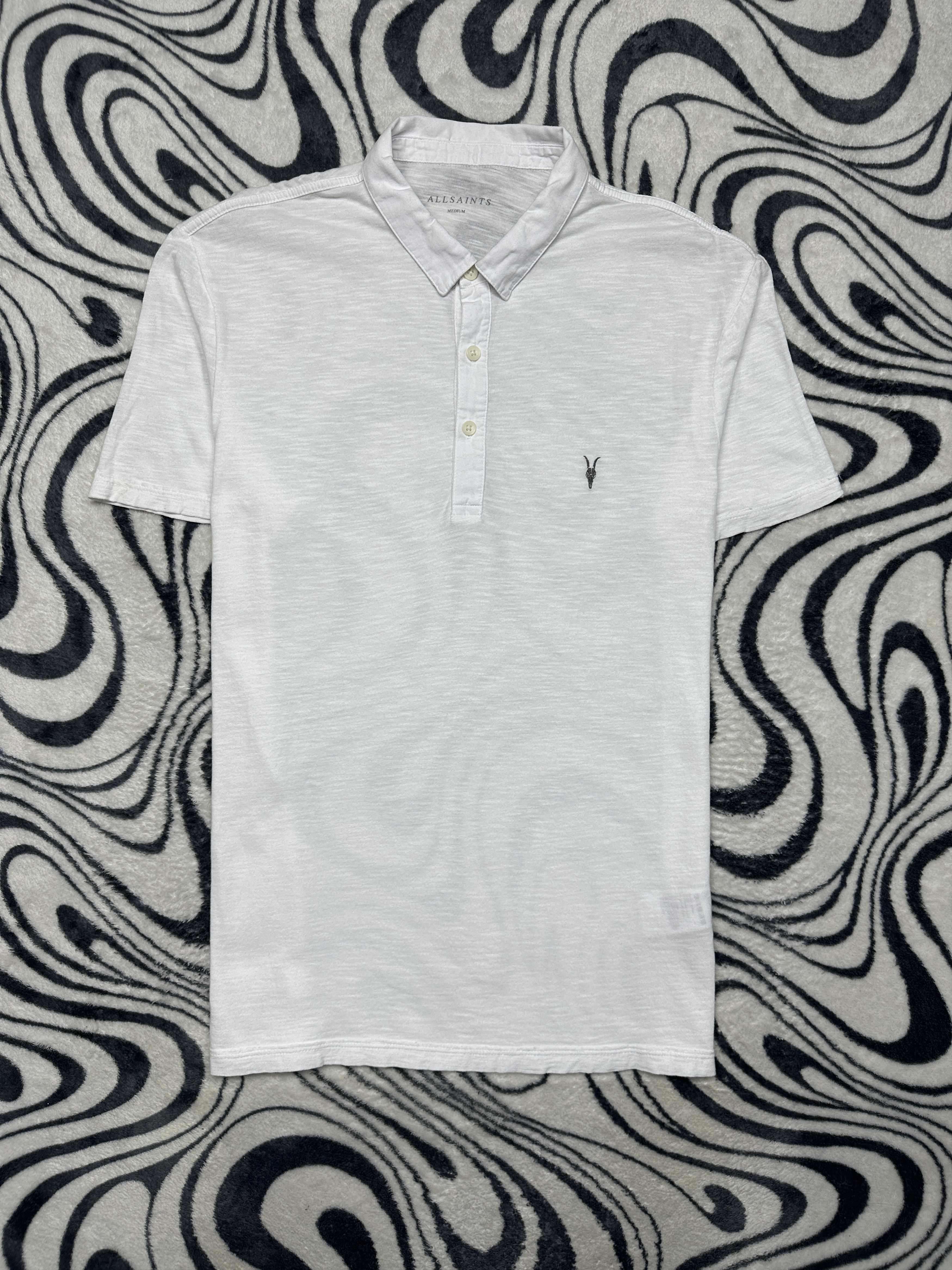 Allsaints AllSaints Henning SS Mens Polo Shirt Size US M / EU 48-50 / 2 - 1 Thumbnail