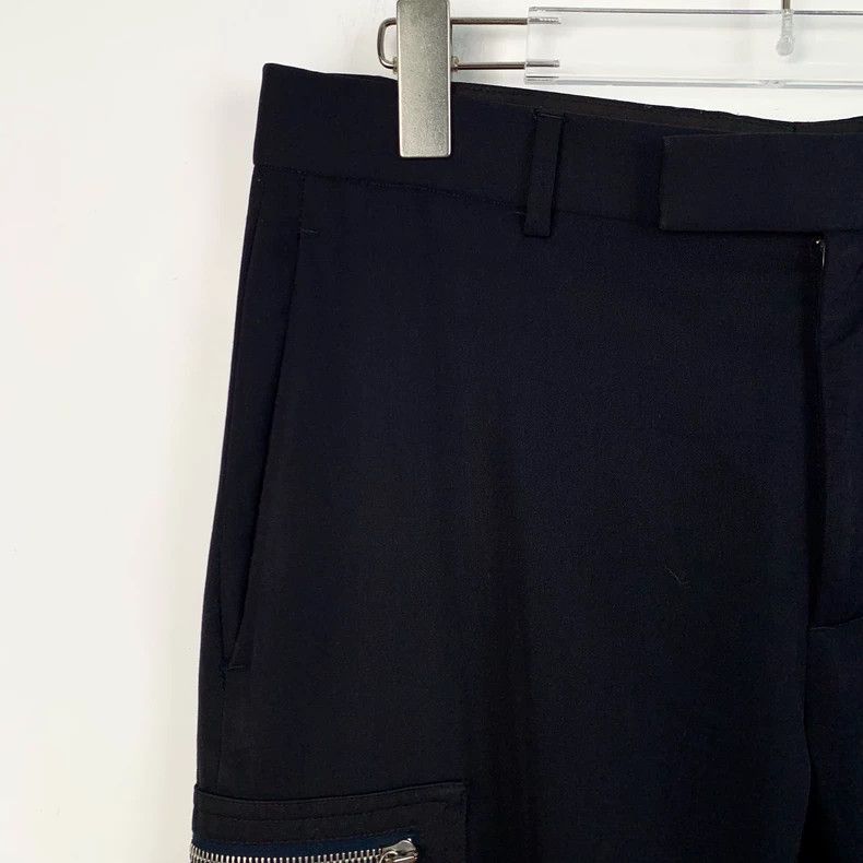 Dior Dior Black wool multi-zipper casual trousers 2501-Nextarrow Size US 34 / EU 50 - 3 Thumbnail