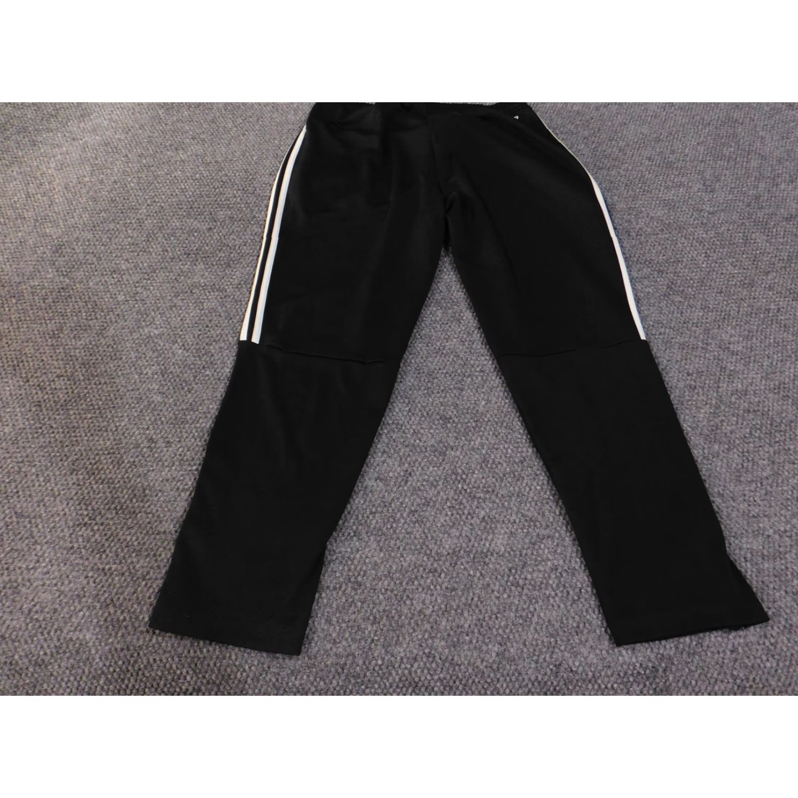 Adidas Adidas Track Pants Mens XL Black White Three Stripe Primegreen Athletic Zip Gym Size US 36 / EU 52 - 6 Thumbnail