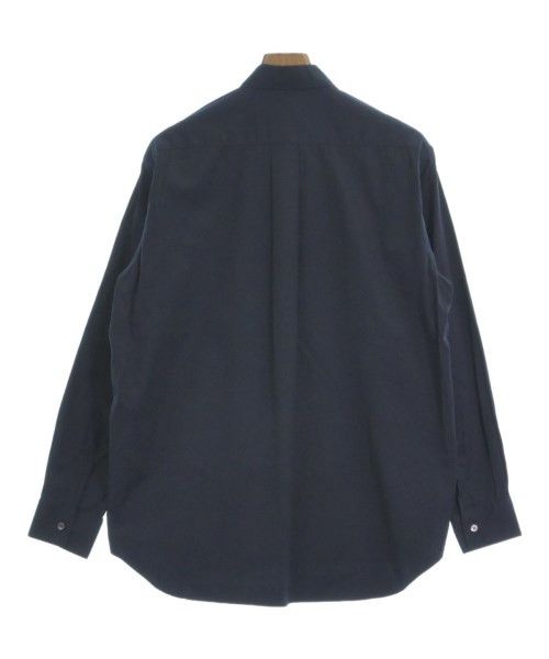 Comme des Garcons SHIRT Shirt Plain Button Long Sleeve Navy Size US S / EU 44-46 / 1 - 2 Thumbnail