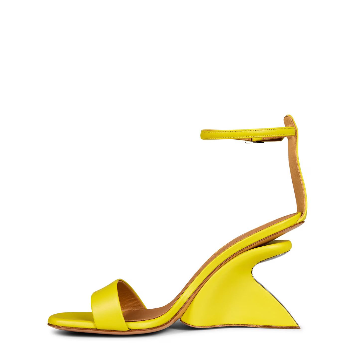Off-White o1g2r1mq0125 Sandals in Yellow Size US 8 / IT 38 - 2 Thumbnail