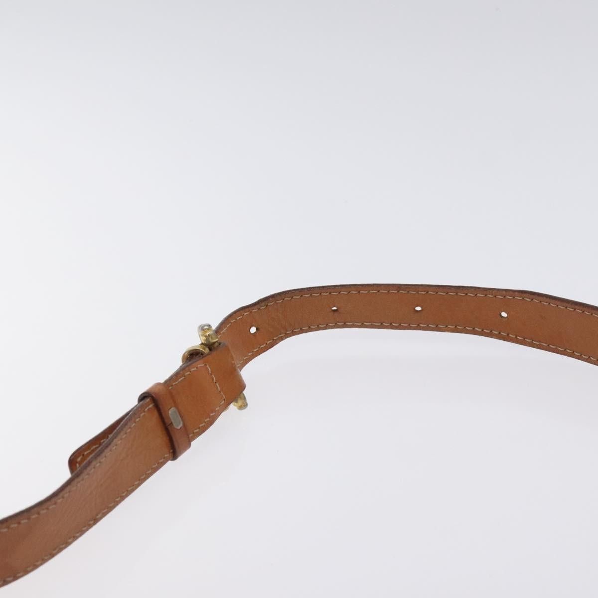 Celine CELINE Macadam Canvas Shoulder Bag Pvc Leather Brown Gold Size ONE SIZE - 8 Thumbnail