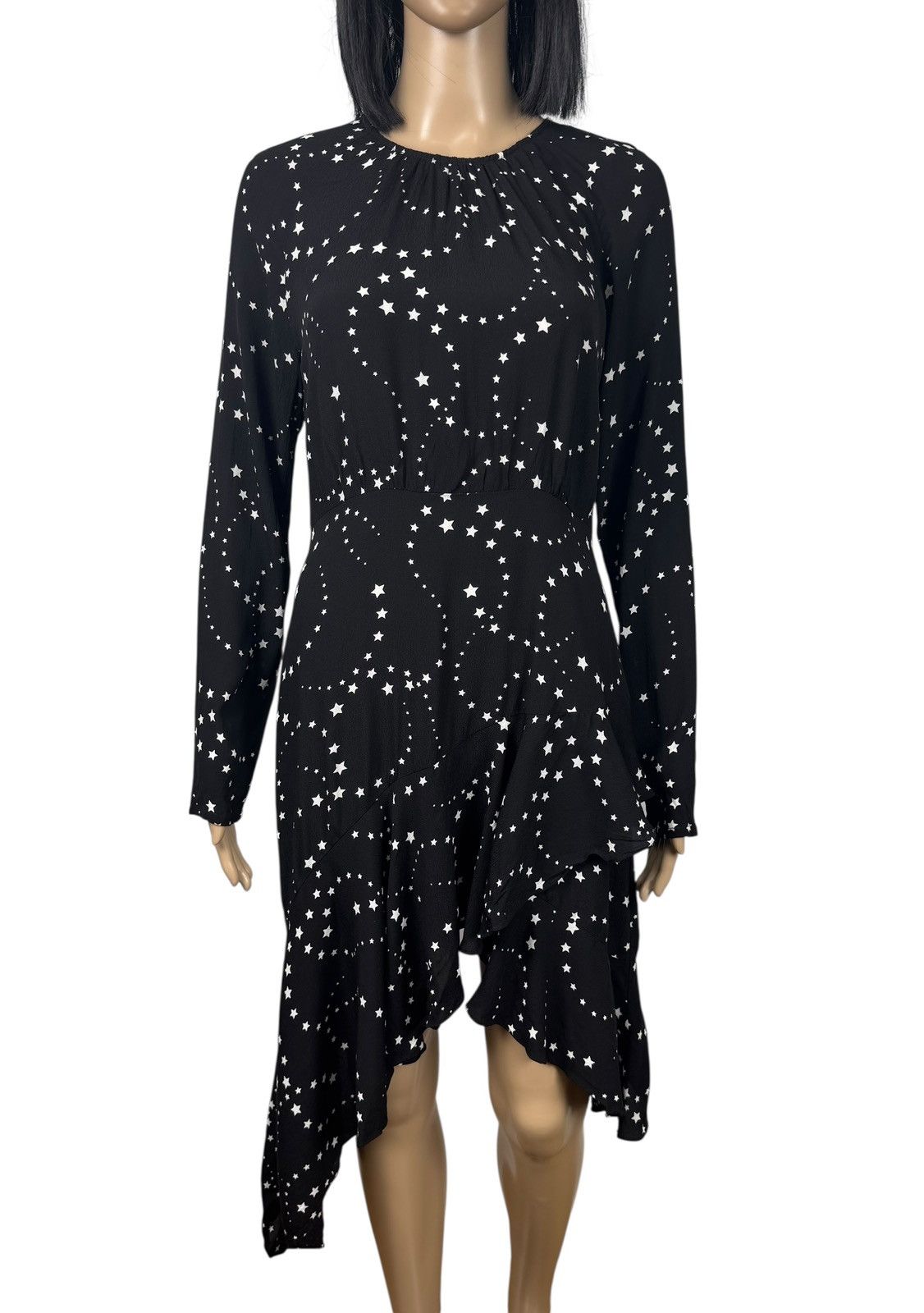 Maje Maje Viscose Stars Dress Asymmetrical size 1 Size S / US 4 / IT 40 - 3 Thumbnail