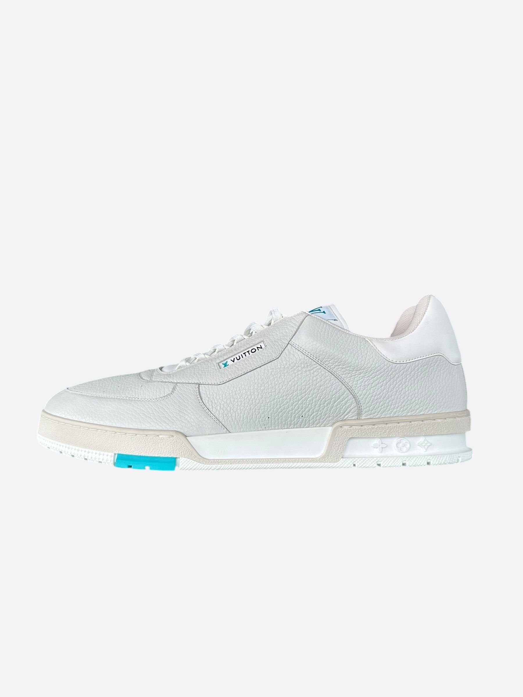Louis Vuitton Louis Vuitton Grey & Blue Trainers Size US 15 / EU 48 - 3 Thumbnail