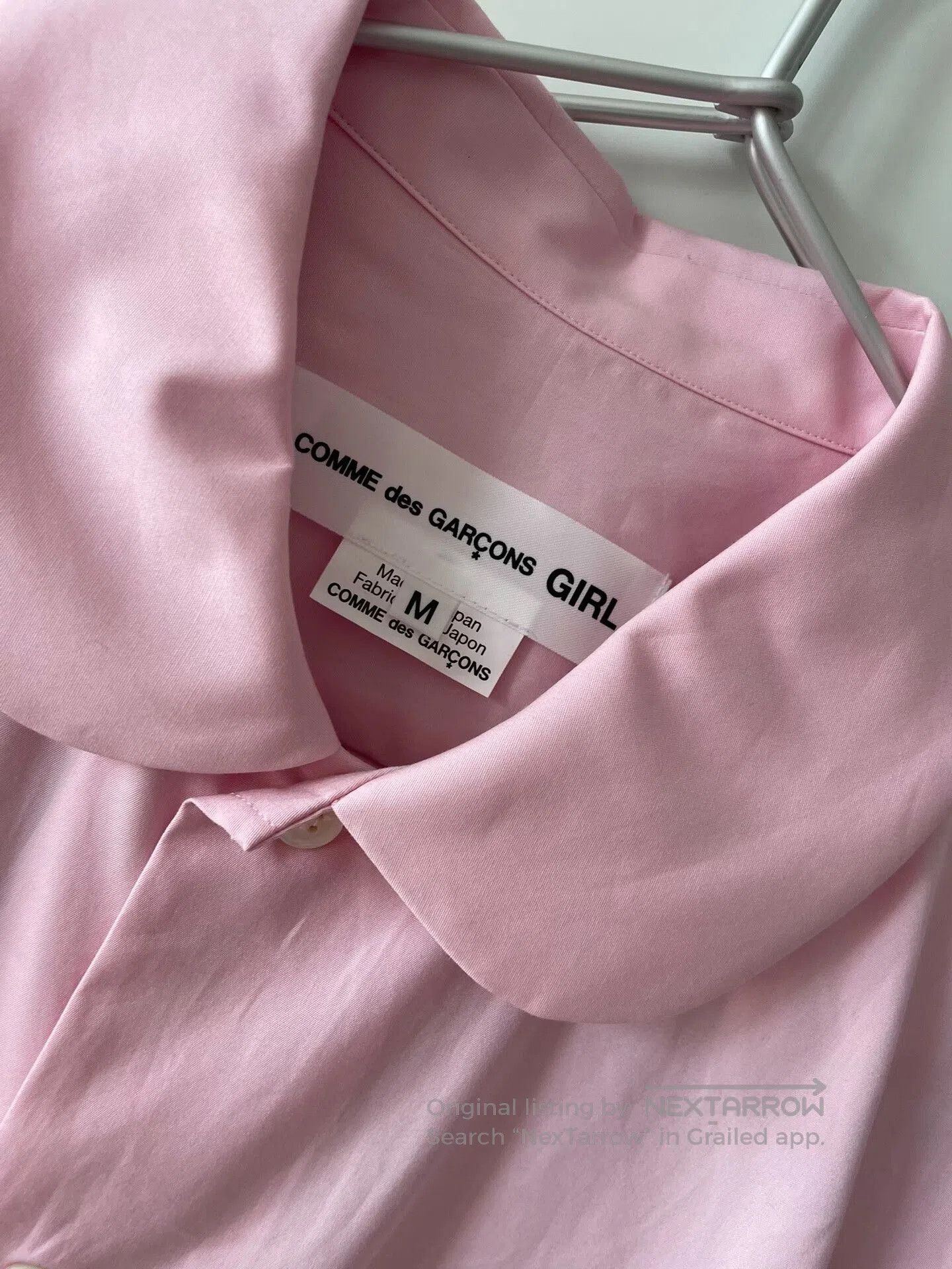 Comme des Garcons Girl CDG Girl Spring 2025 Sweet Ingot Collar Shirt. Size M / US 6-8 / IT 42-44 - 2 Thumbnail