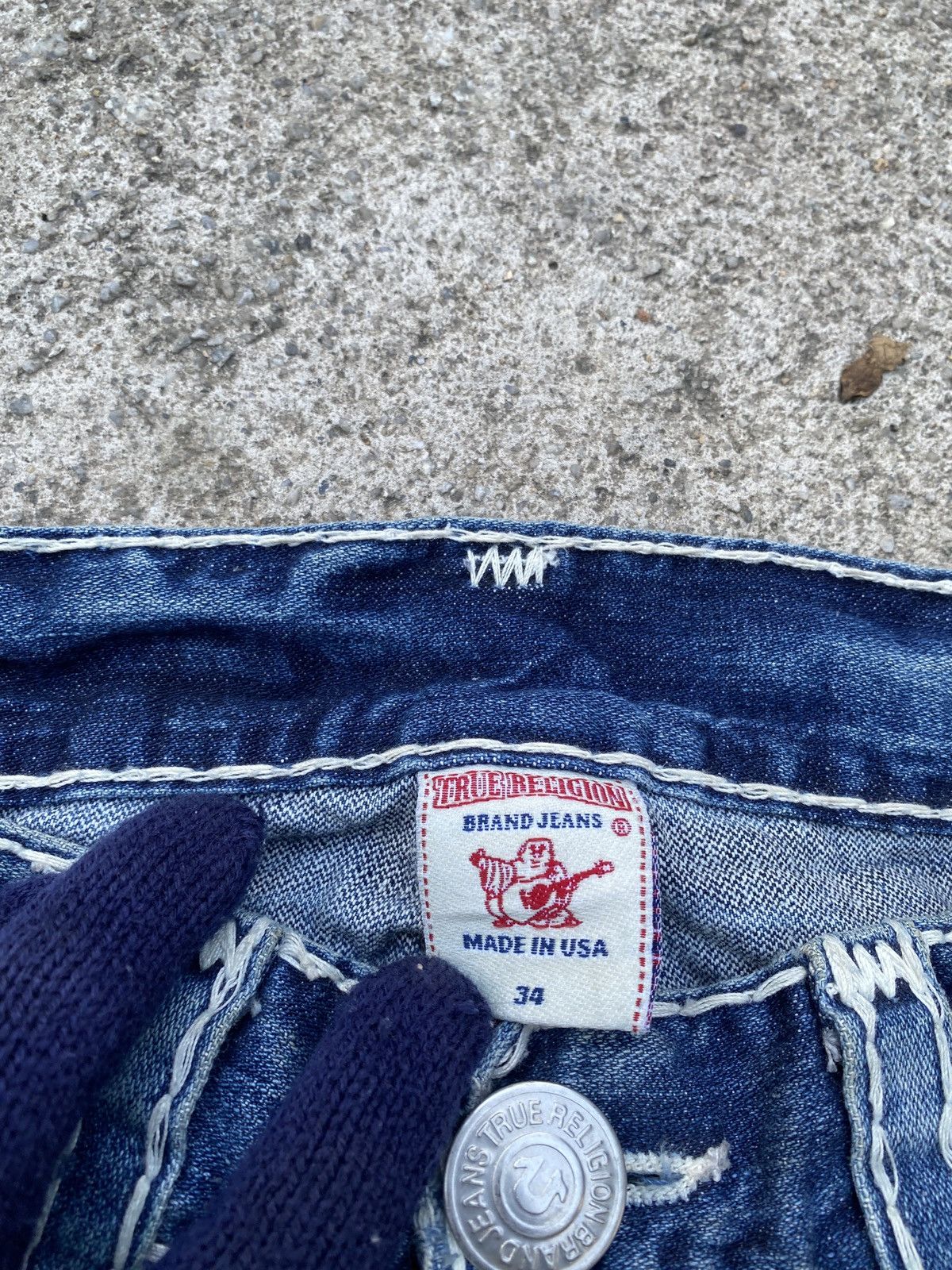 Japanese Brand × Tornado Mart × True Religion 1990s - True Religion Flare Jeans Size US 34 / EU 50 - 23 Thumbnail