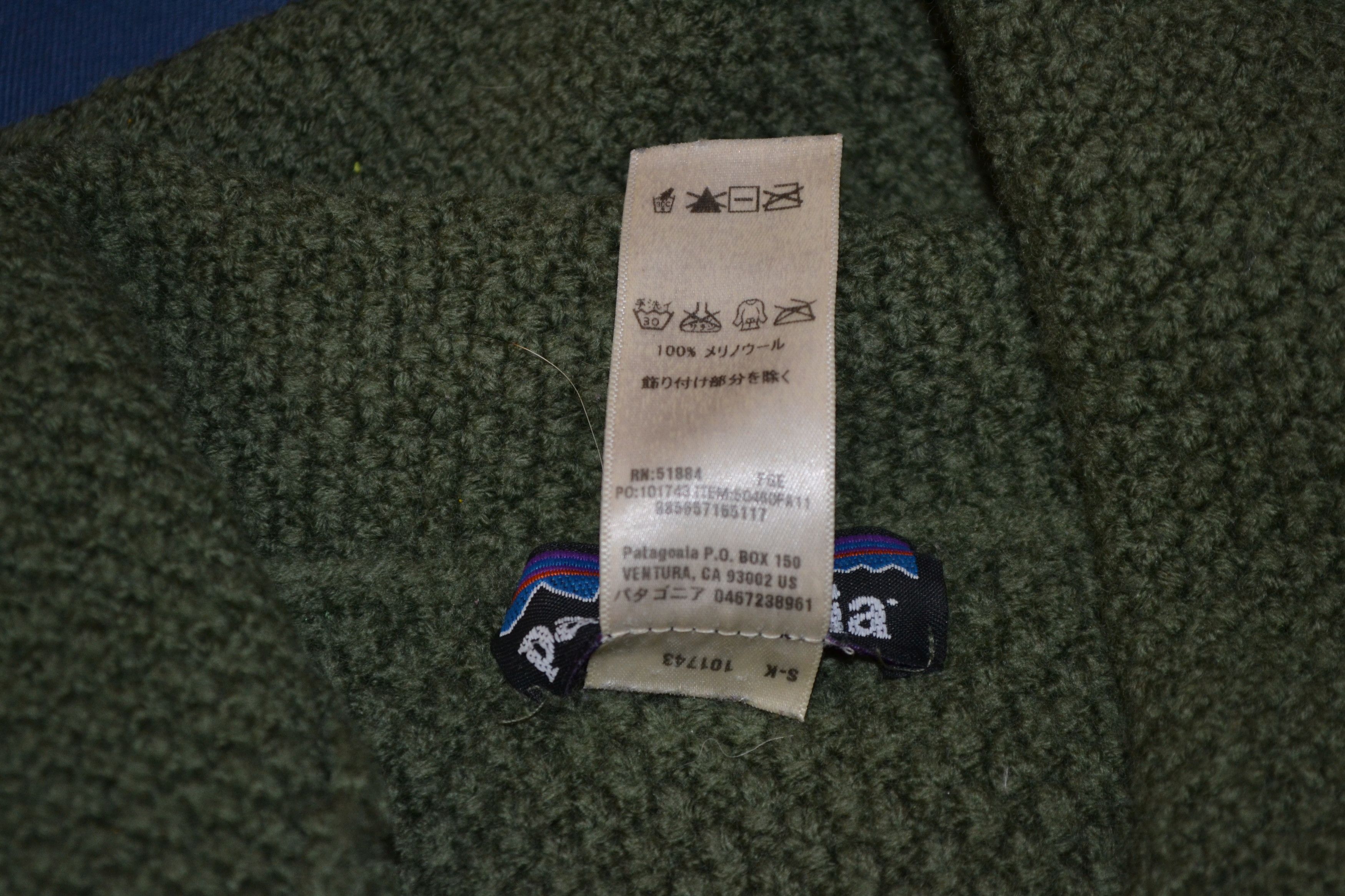 Patagonia Patagonia 100% Merino Wool Chunky Knit Cardigan Size S / US 4 / IT 40 - 9 Thumbnail