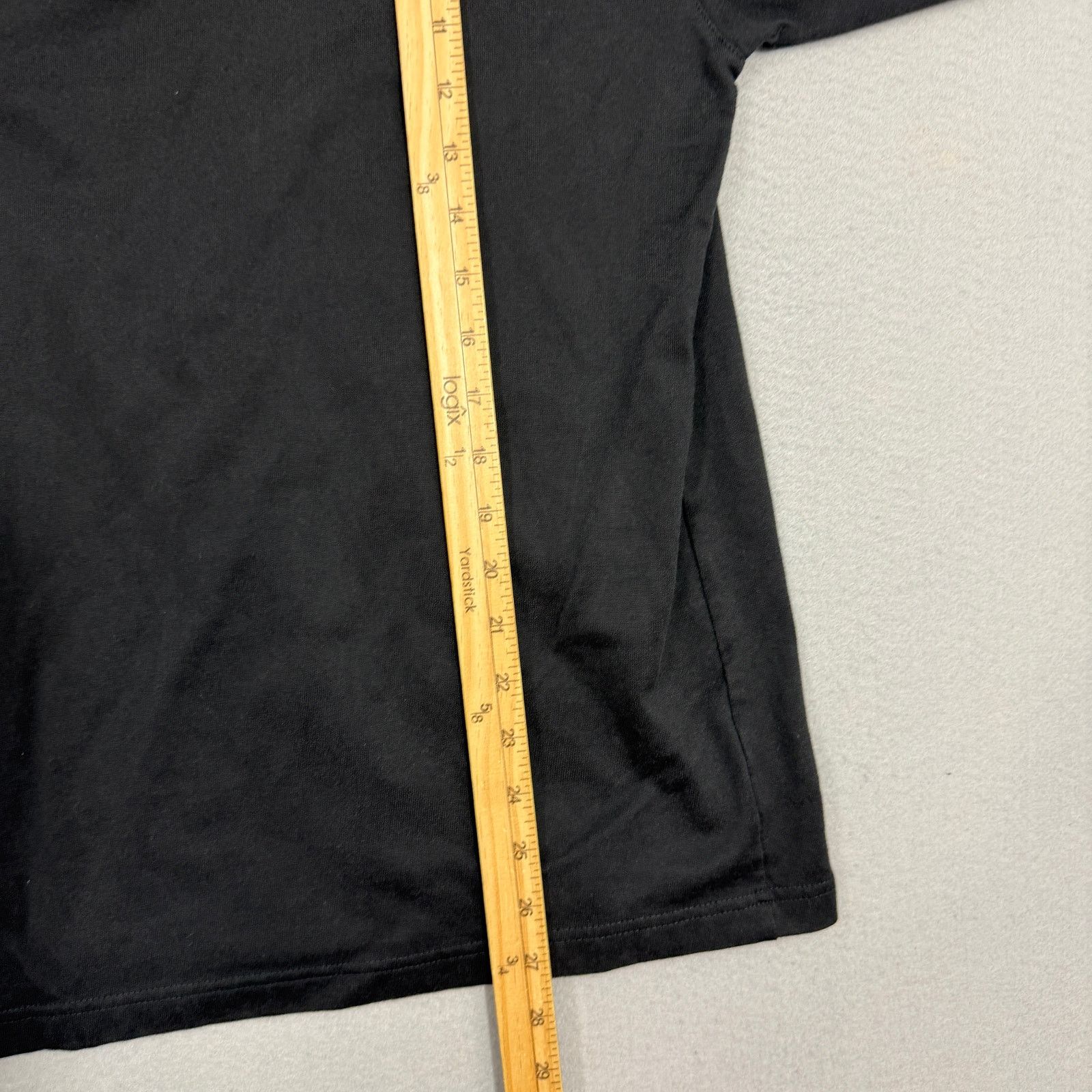 Vintage Vintage Street Culture Long Sleeve Polo Shirt XL Black 90s Size US XL / EU 56 / 4 - 7 Thumbnail