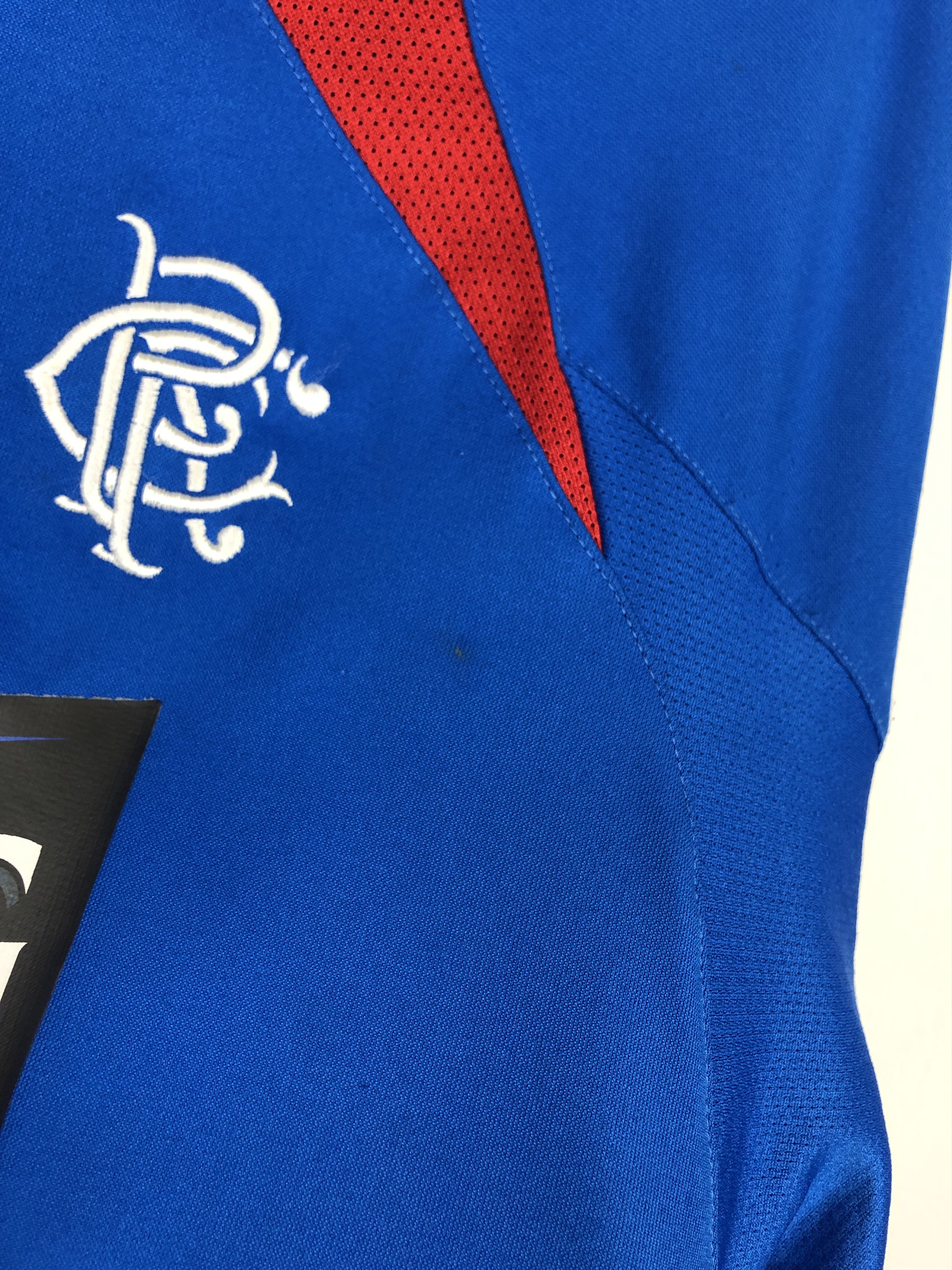 Vintage Rangers Home football shirt 2003 Soccer Jersey Blue Trikot Size US M / EU 48-50 / 2 - 8 Thumbnail