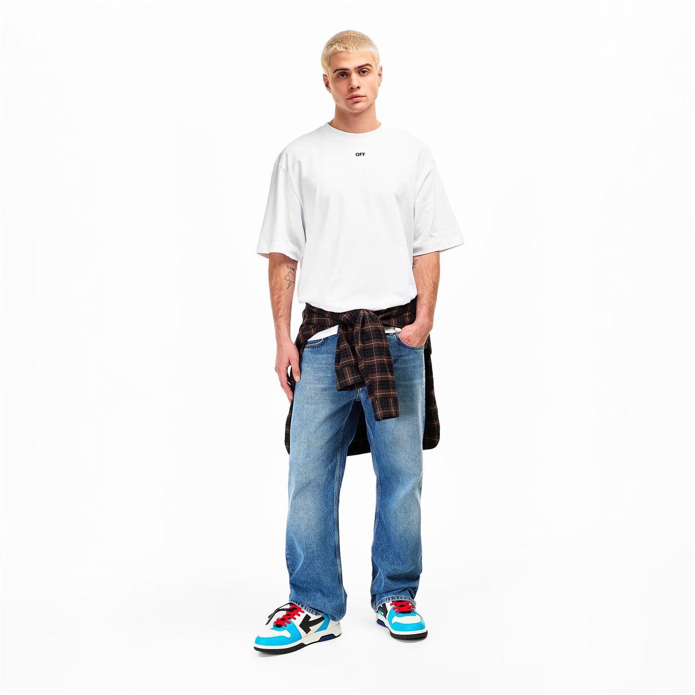 Off-White o1g2r1mq0226 Outofoffice Low-Top Trainers in Multicolor Size US 10 / EU 43 - 6 Thumbnail