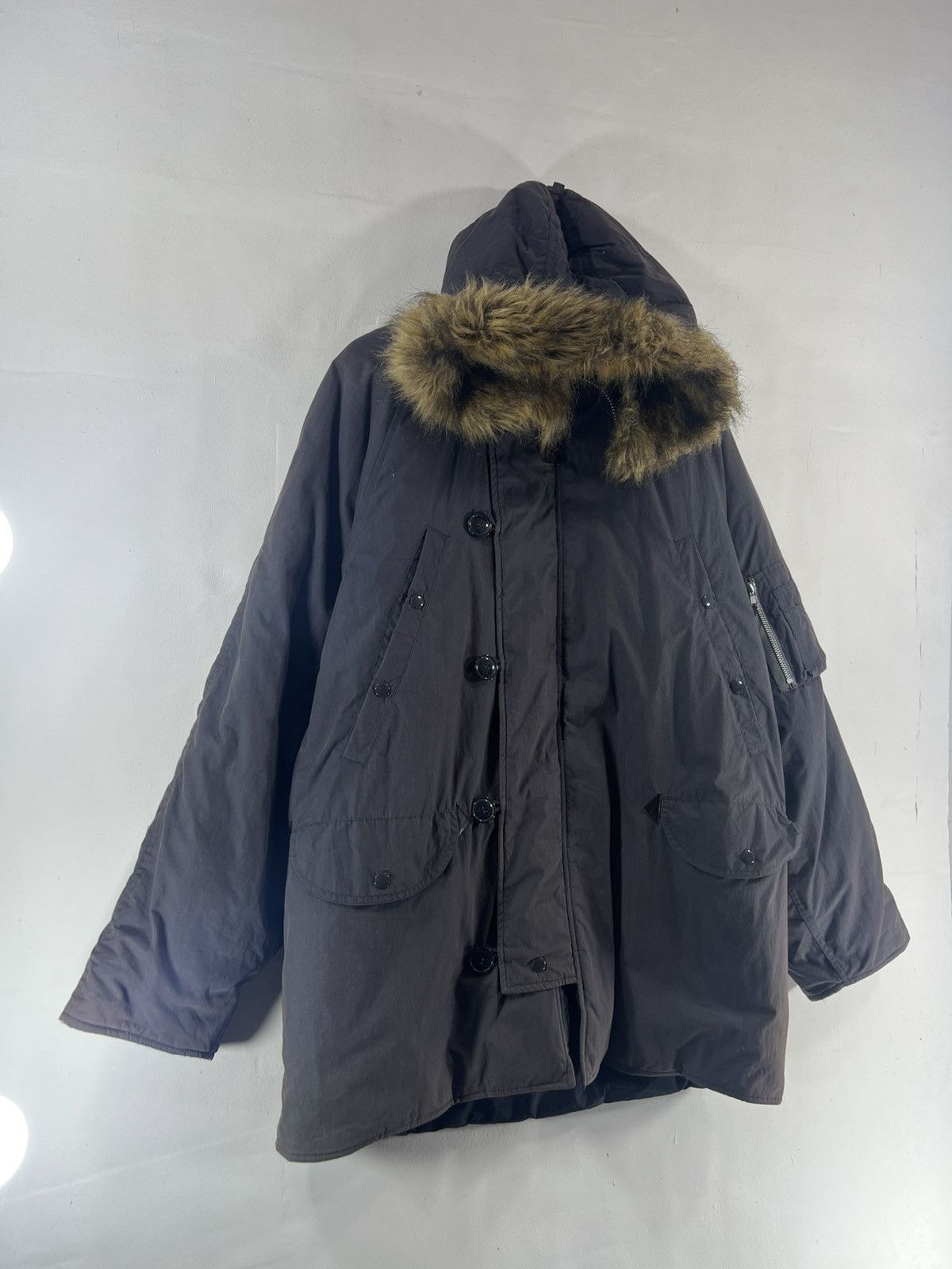 Alpha Industries Alpha Industries Parka With Mohair Hooded Size US L / EU 52-54 / 3 - 9 Thumbnail
