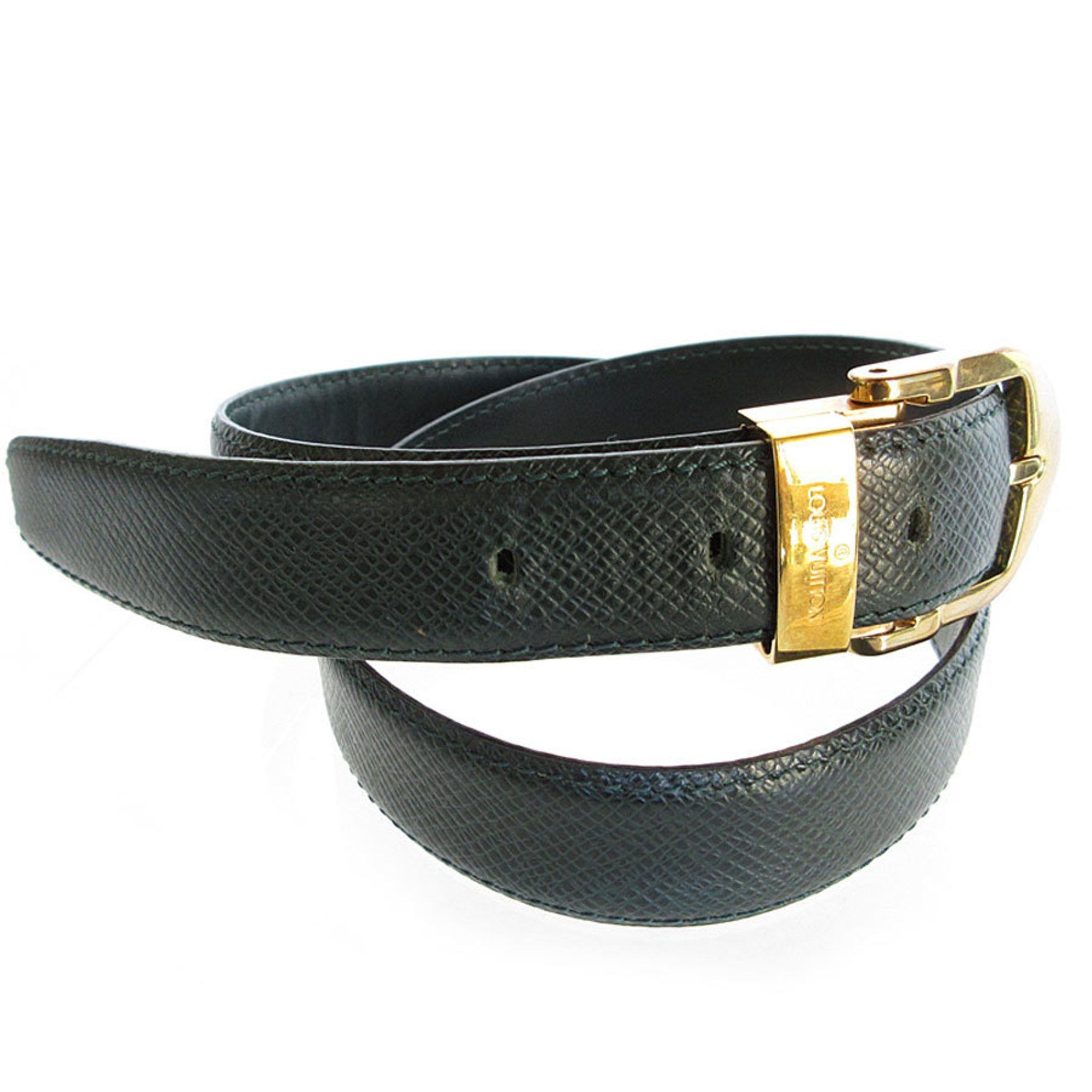 Louis Vuitton Louis Vuitton Belt Taiga Santur Classic Metal Episea Men's M6845 s0314a Size ONE SIZE - 1 Thumbnail