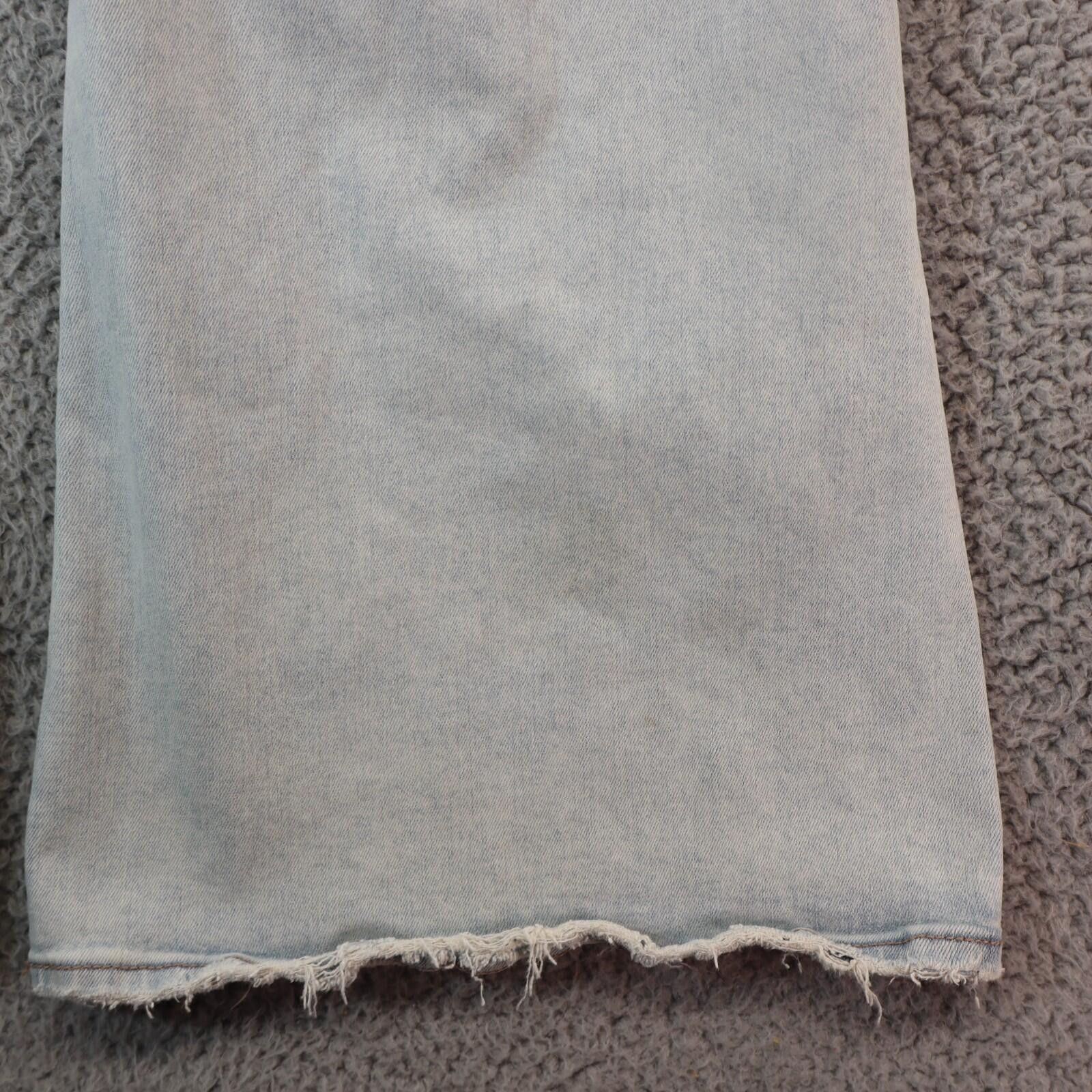 American Eagle Outfitters American Eagle sz 14 Next Level Stretch Jean Distress Button Size 36" / US 14 / IT 50 - 10 Thumbnail
