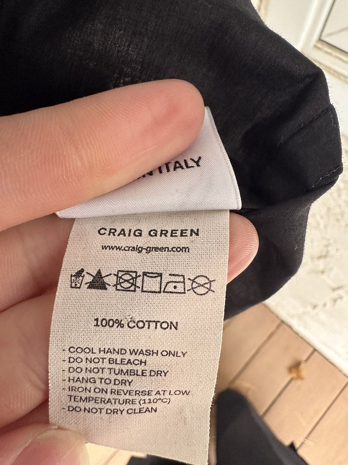Craig Green SS 2019 runway ghost tank top shirt Size US M / EU 48-50 / 2 - 7 Thumbnail