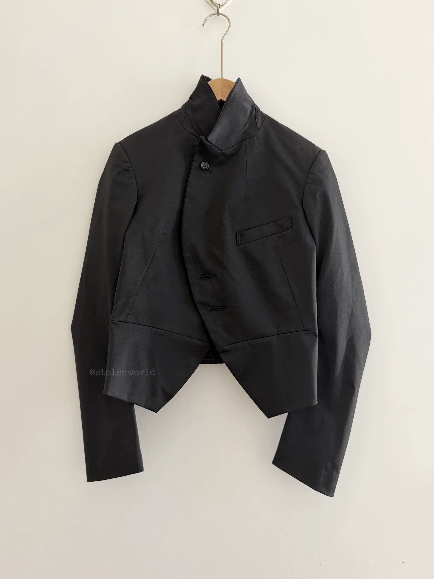 Comme des Garcons Comme des Garçons 2004 AW Scimitar Sleeve Short Jacket F Size US S / EU 44-46 / 1 - 5 Thumbnail