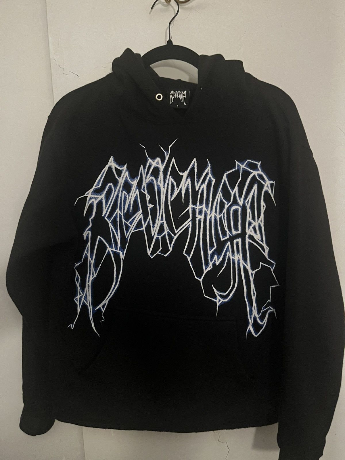 パーカー・フーディ Revenge Blue Lightning Arch Logo Hoodie Revenge Lightning Arch Hoodie Blue Men's - FW22 - US