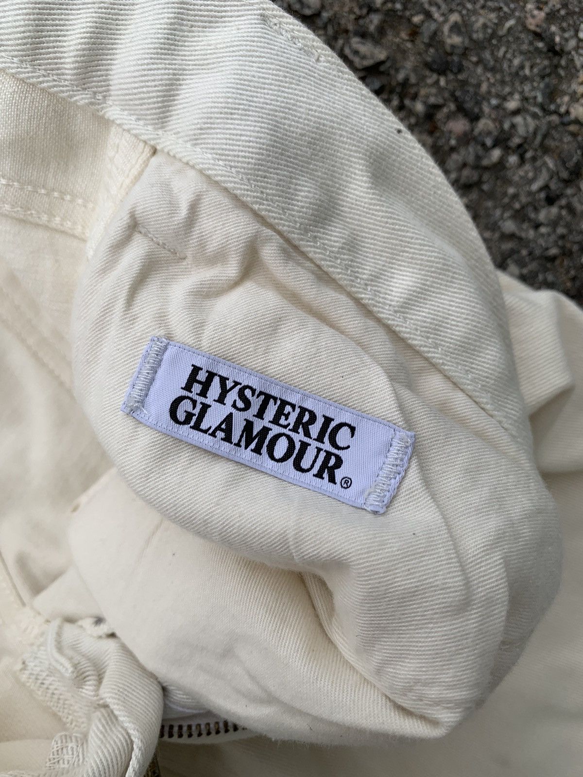 Hysteric Glamour × If Six Was Nine × Japanese Brand Hysteric Glamour White Cream Pants Size US 31 - 6 Thumbnail
